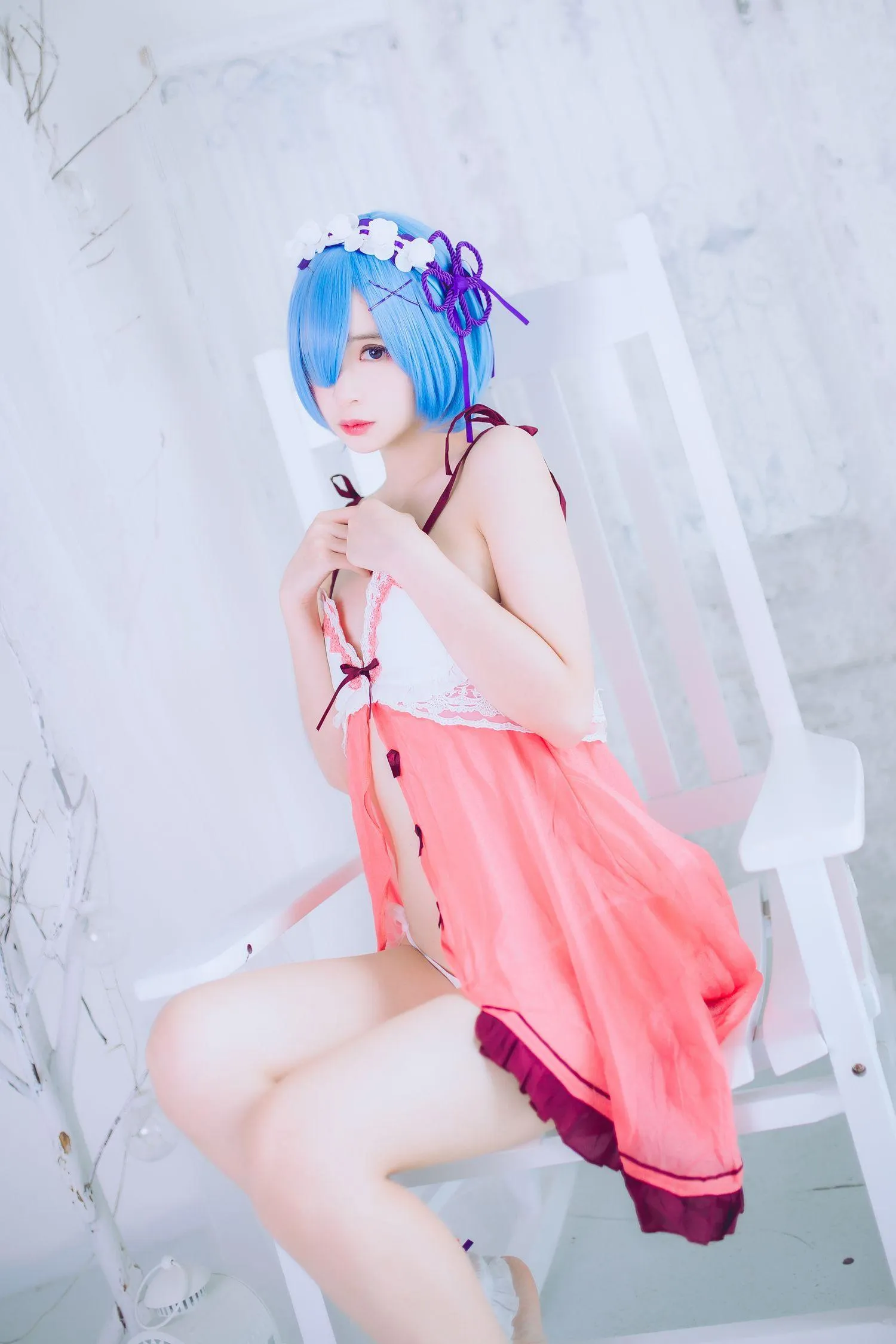 疯猫ss – NO.06 -cos初定本（4套）-04.蕾姆 [42P]插图8