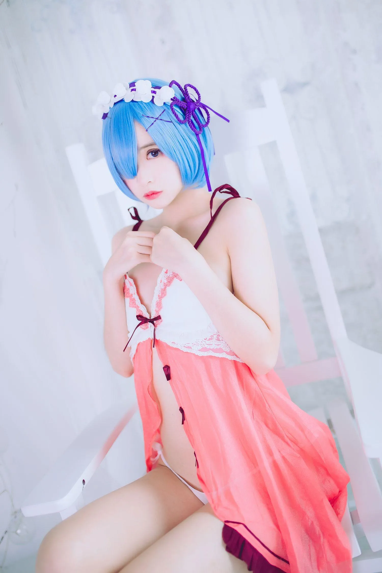 疯猫ss – NO.06 -cos初定本（4套）-04.蕾姆 [42P]插图9
