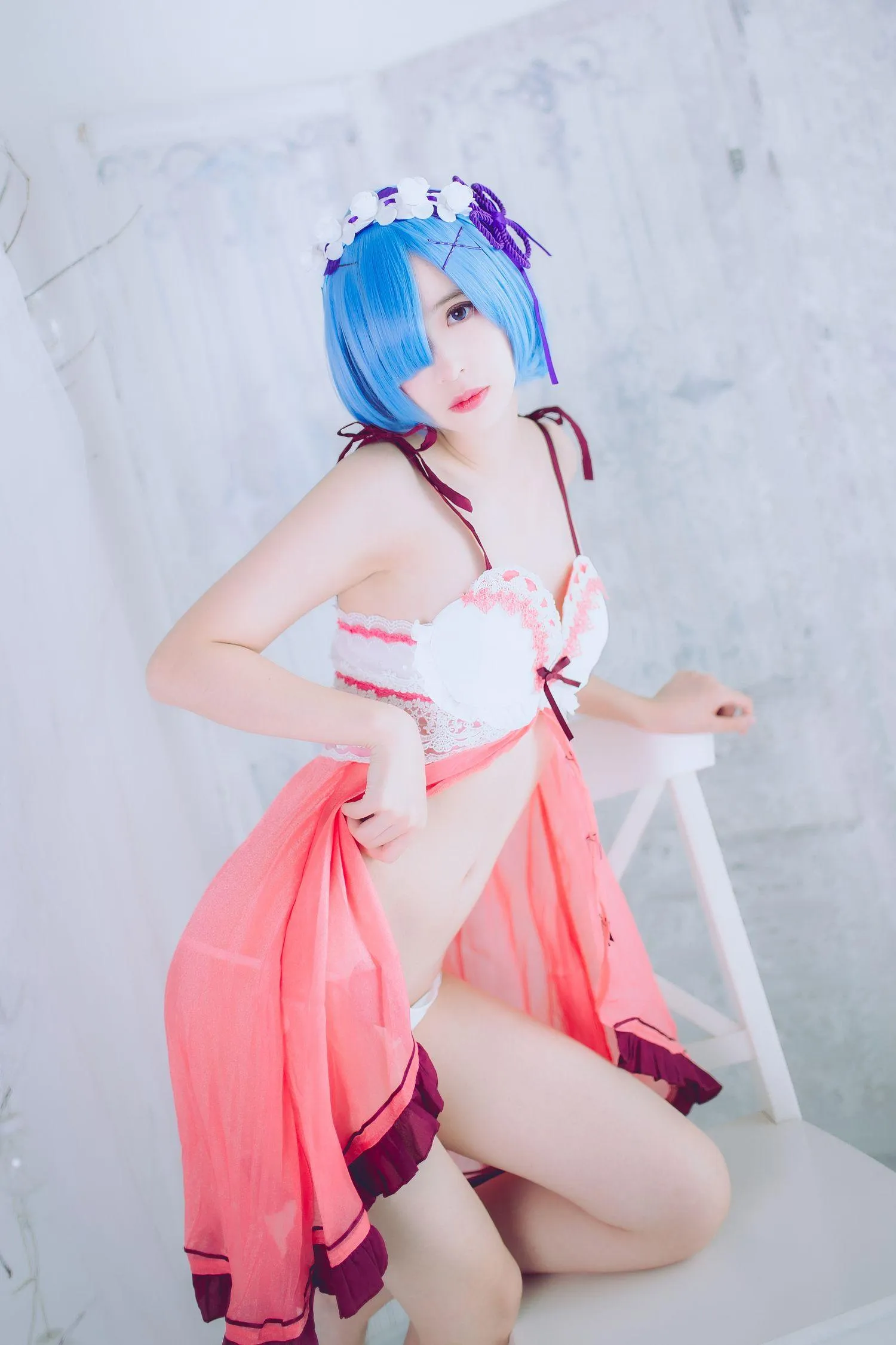 疯猫ss – NO.06 -cos初定本（4套）-04.蕾姆 [42P]插图1
