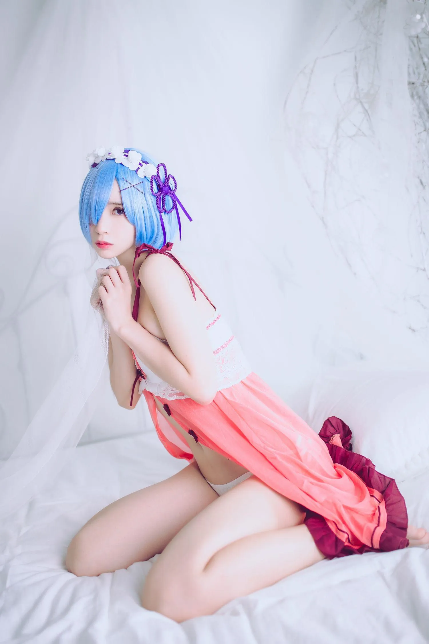 疯猫ss – NO.06 -cos初定本（4套）-04.蕾姆 [42P]插图4