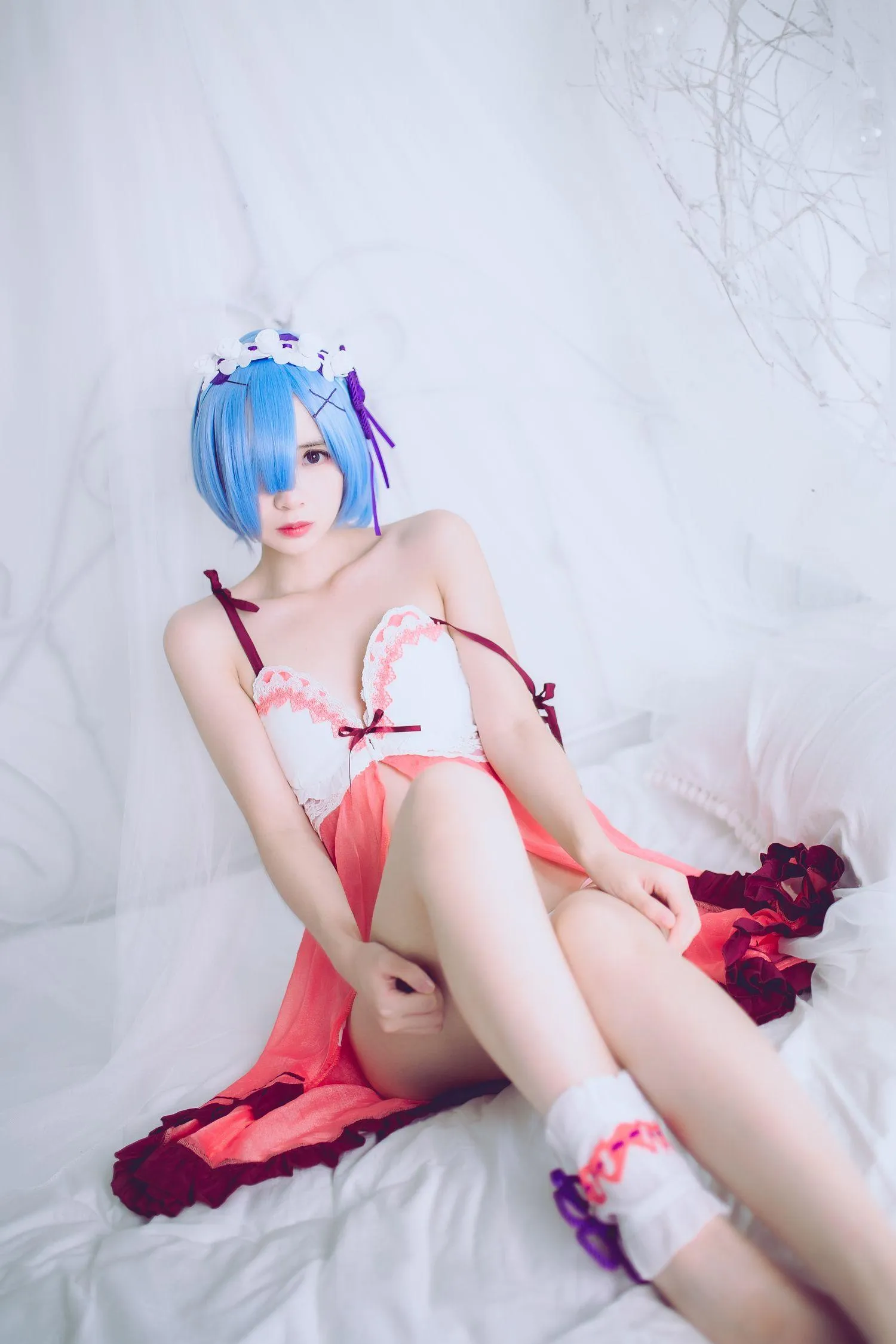 疯猫ss – NO.06 -cos初定本（4套）-04.蕾姆 [42P]插图5