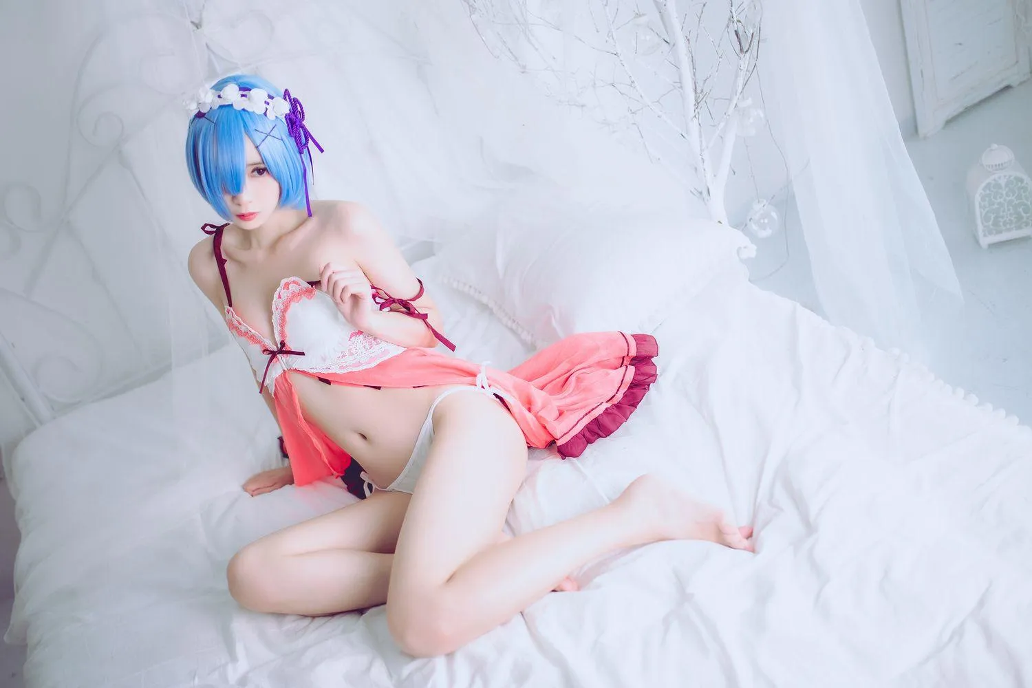 疯猫ss – NO.06 -cos初定本（4套）-04.蕾姆 [42P]插图6