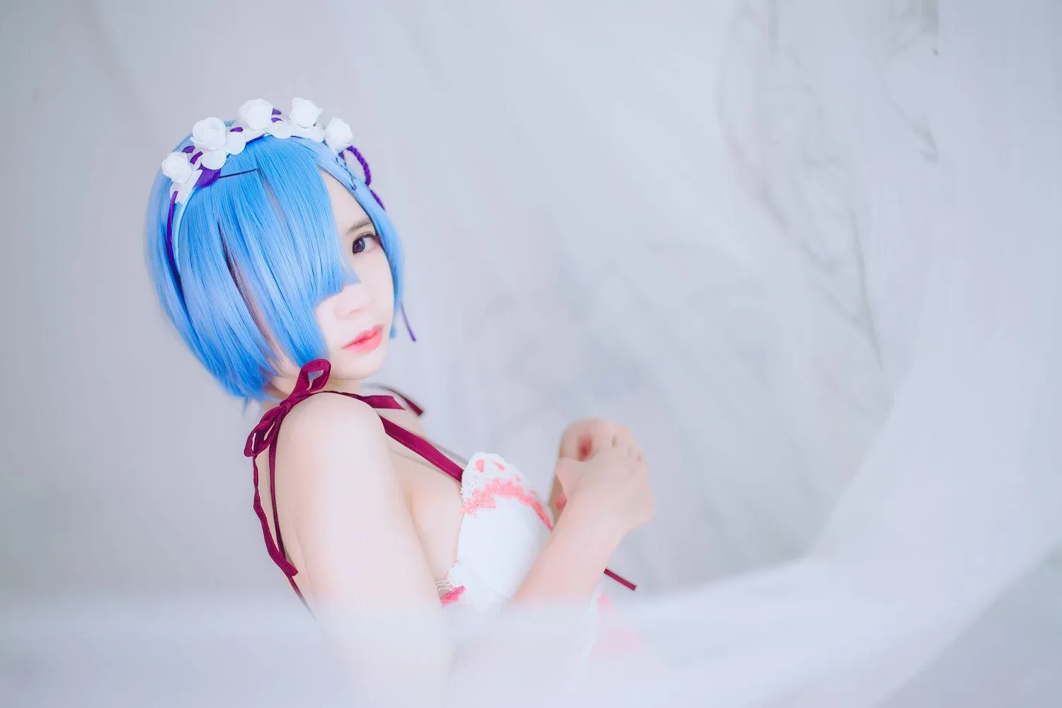 疯猫ss – NO.06 -cos初定本（4套）-04.蕾姆 [42P]插图1