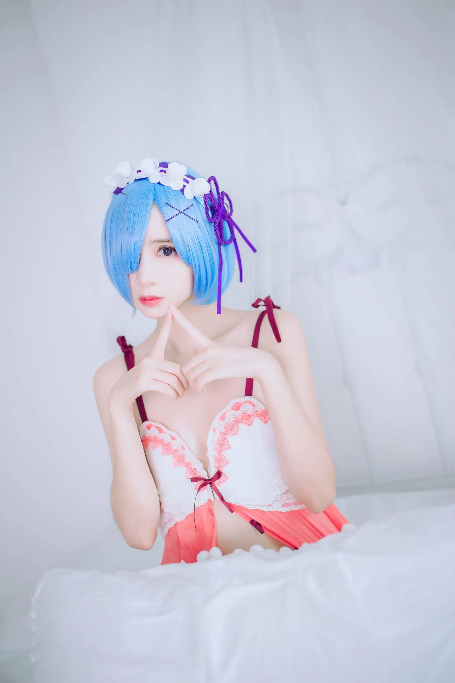 疯猫ss – NO.06 -cos初定本（4套）-04.蕾姆 [42P]插图5