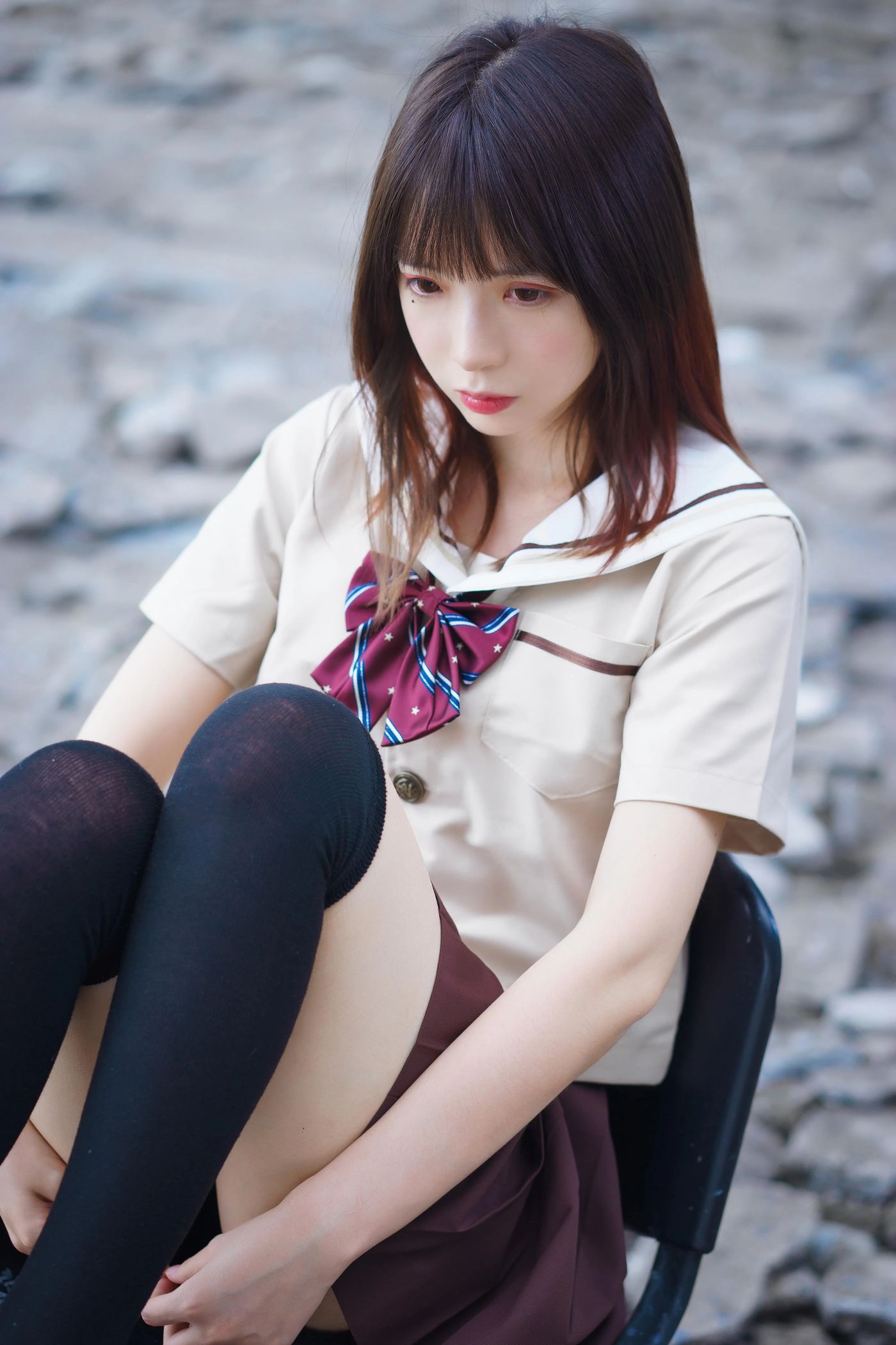 疯猫ss – NO.08 丝袜狂想曲（4套）-01.伞-42P-573M [42P]插图9