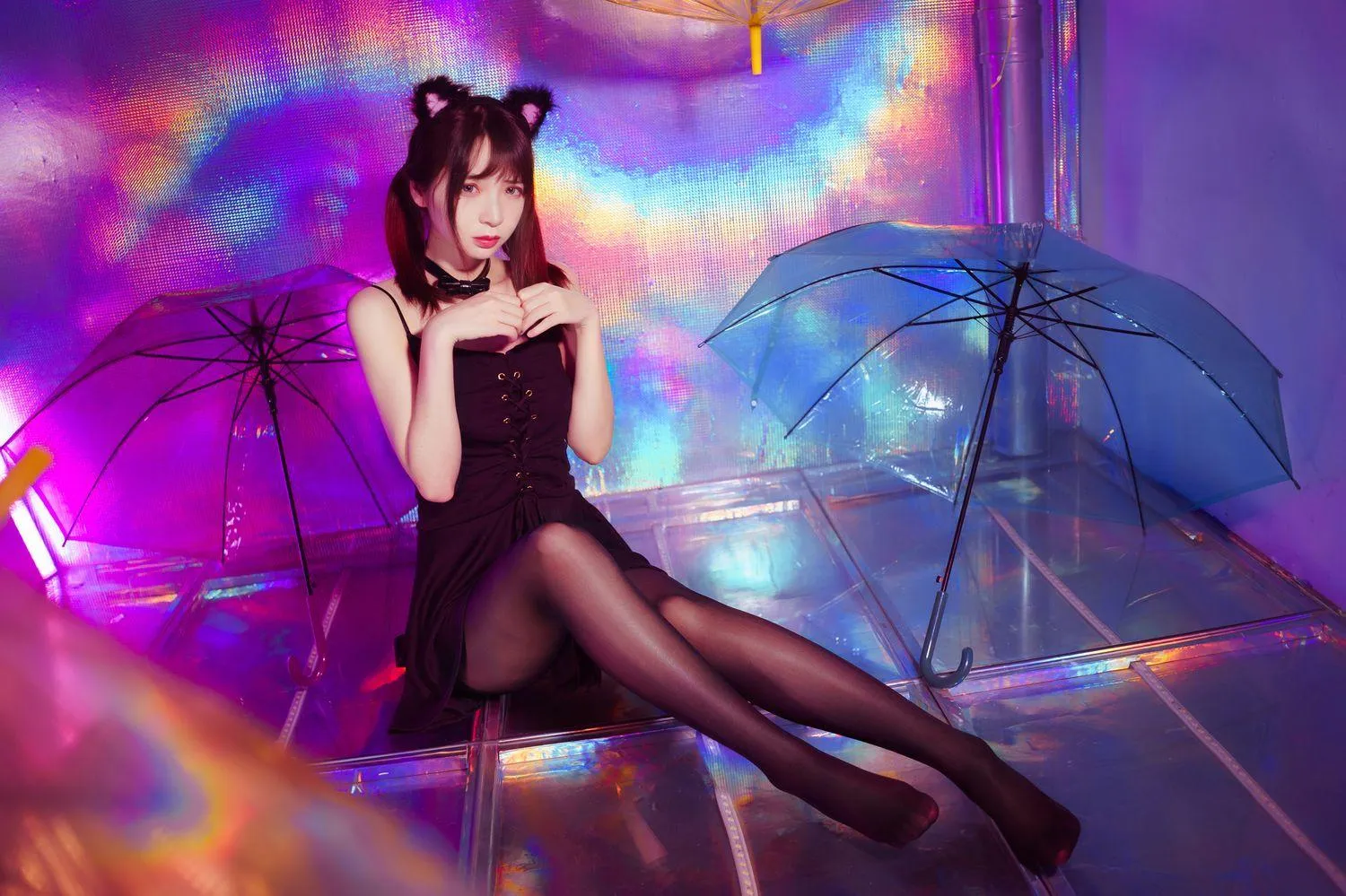疯猫ss – NO.08 丝袜狂想曲（4套）-02.光-34P-361M [34P]插图