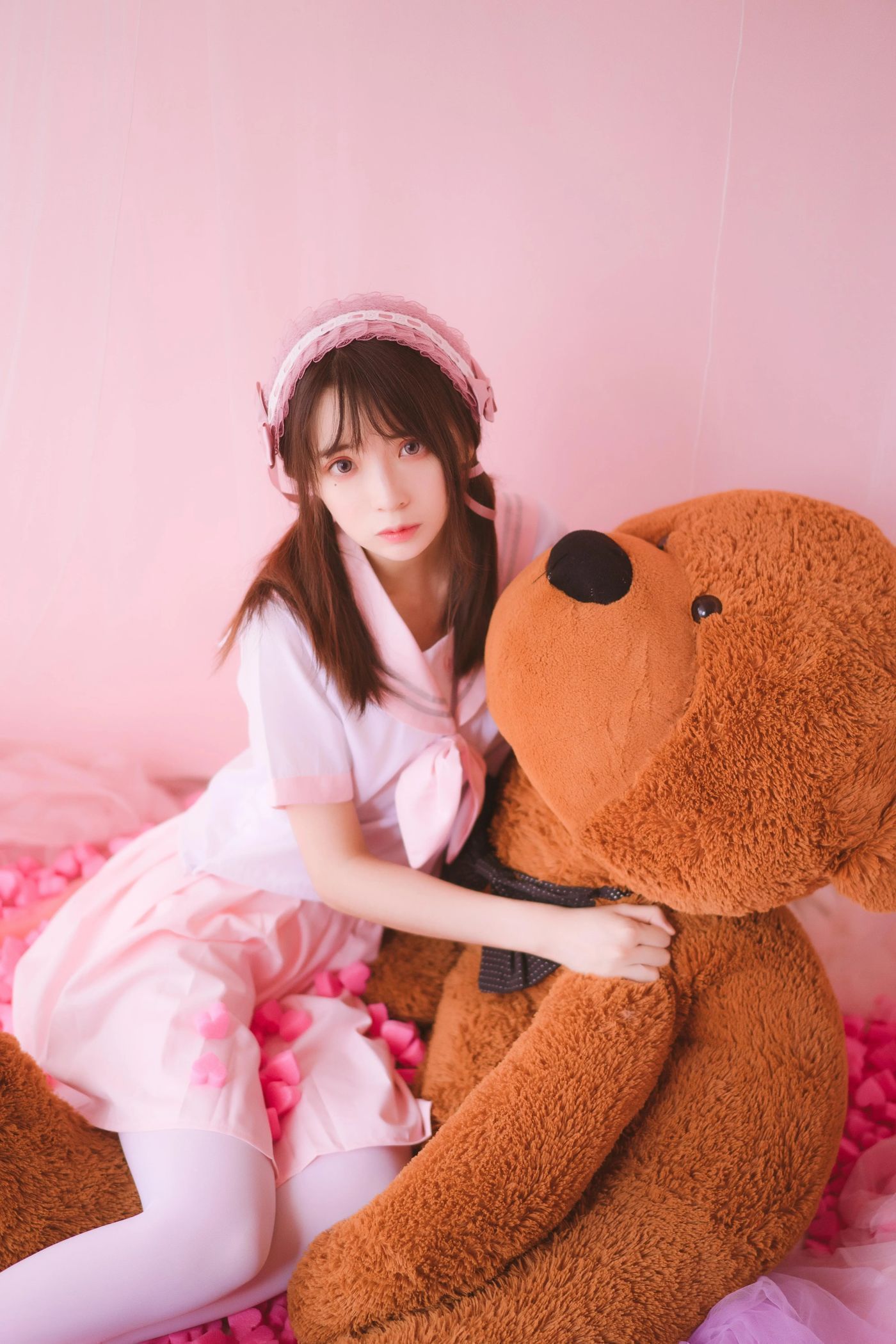 疯猫ss – NO.08 丝袜狂想曲（4套）-03.粉-54P-623M [54P]插图3