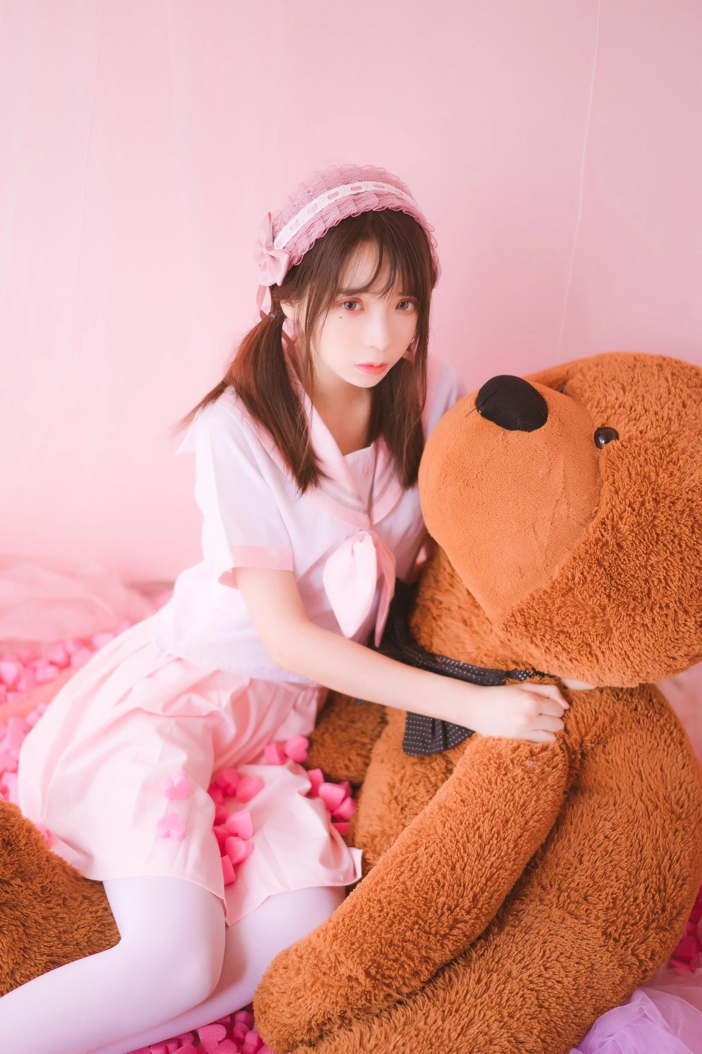 疯猫ss – NO.08 丝袜狂想曲（4套）-03.粉-54P-623M [54P]插图4