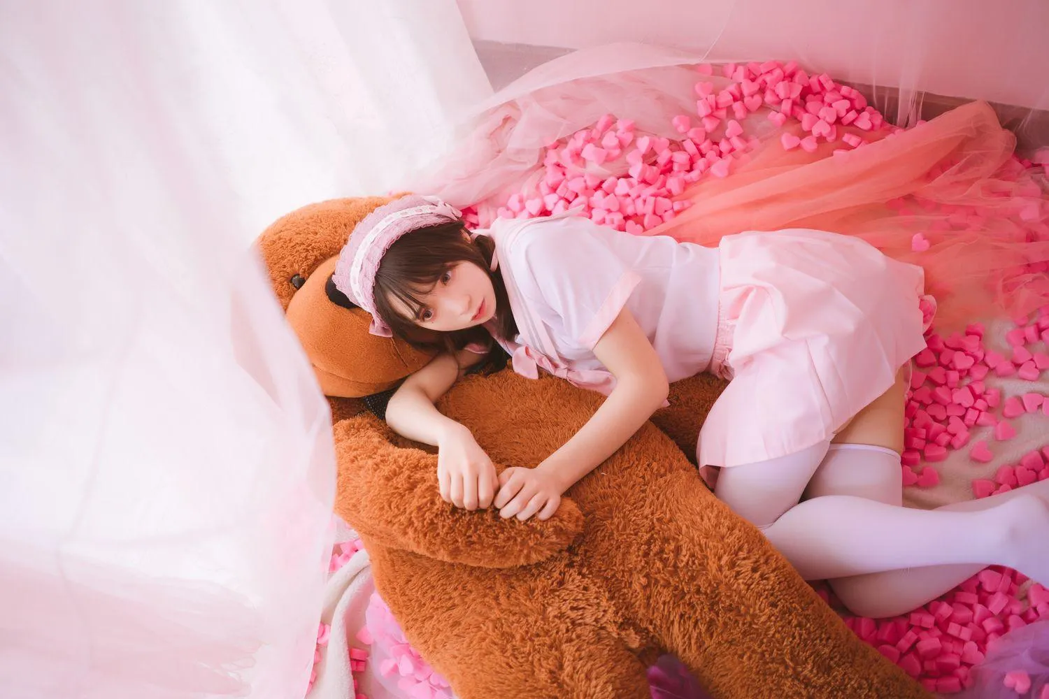 疯猫ss – NO.08 丝袜狂想曲（4套）-03.粉-54P-623M [54P]插图6