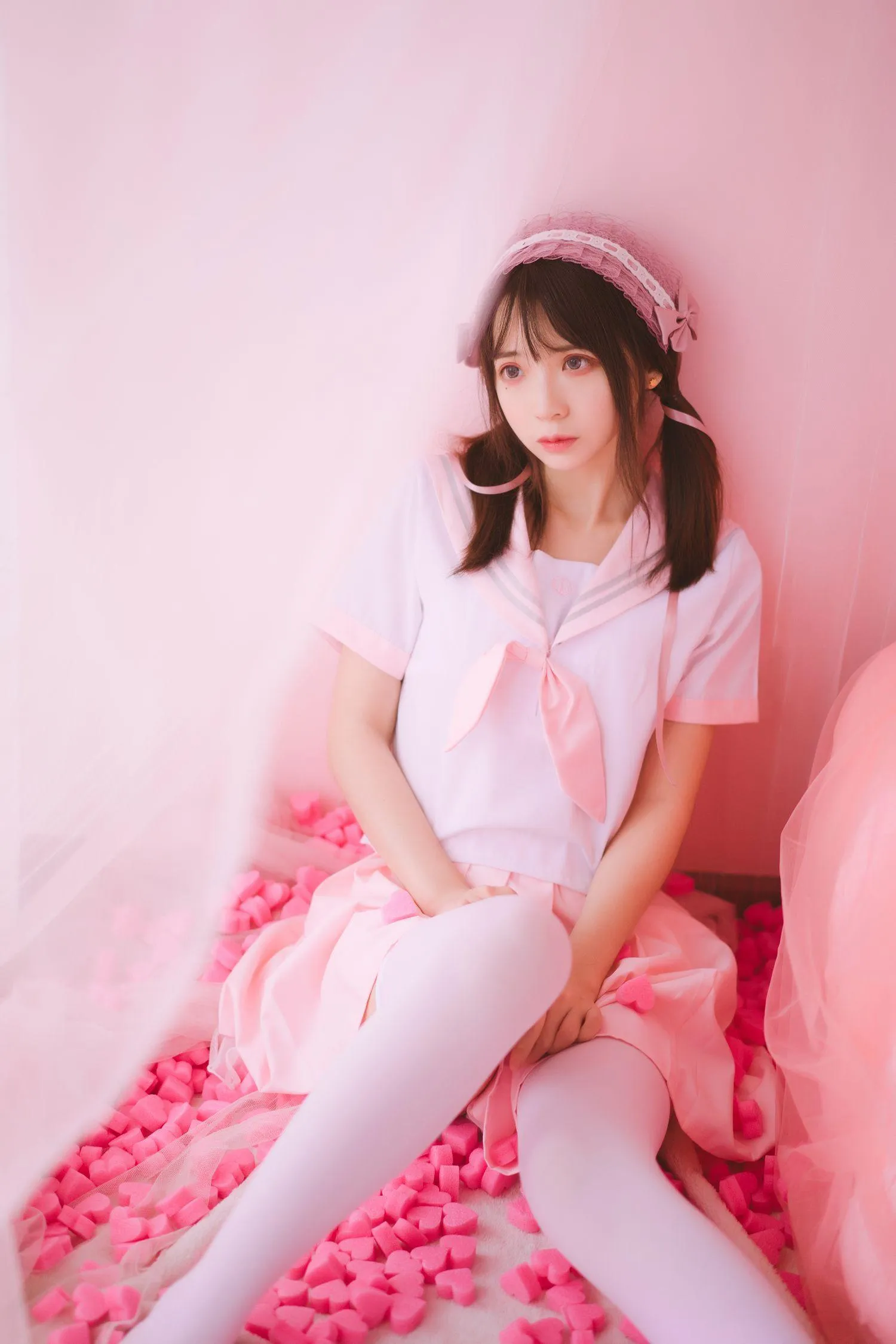 疯猫ss – NO.08 丝袜狂想曲（4套）-03.粉-54P-623M [54P]插图1