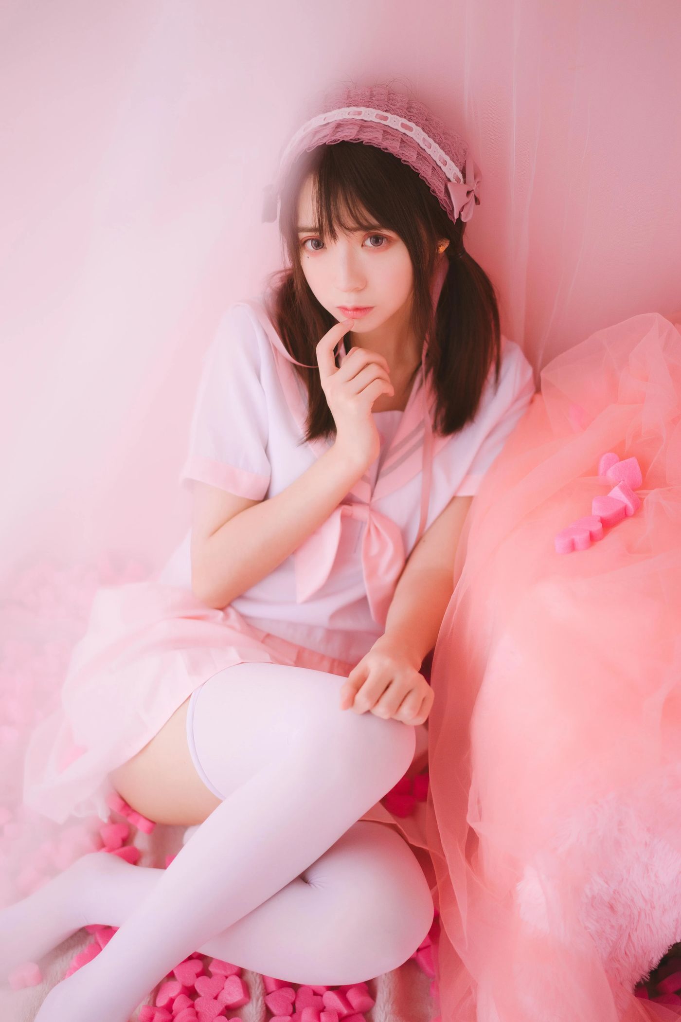 疯猫ss – NO.08 丝袜狂想曲（4套）-03.粉-54P-623M [54P]插图4
