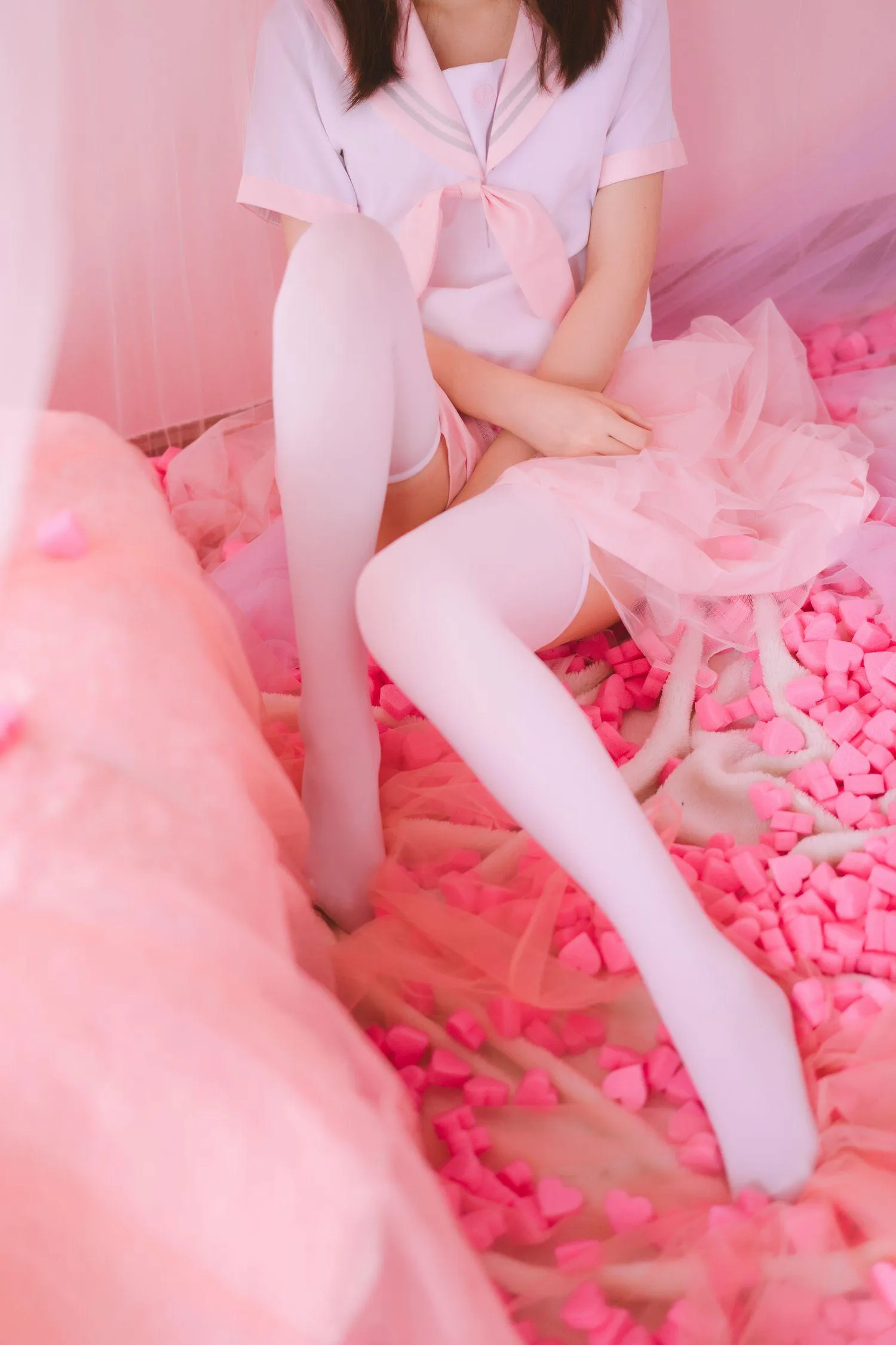 疯猫ss – NO.08 丝袜狂想曲（4套）-03.粉-54P-623M [54P]插图7