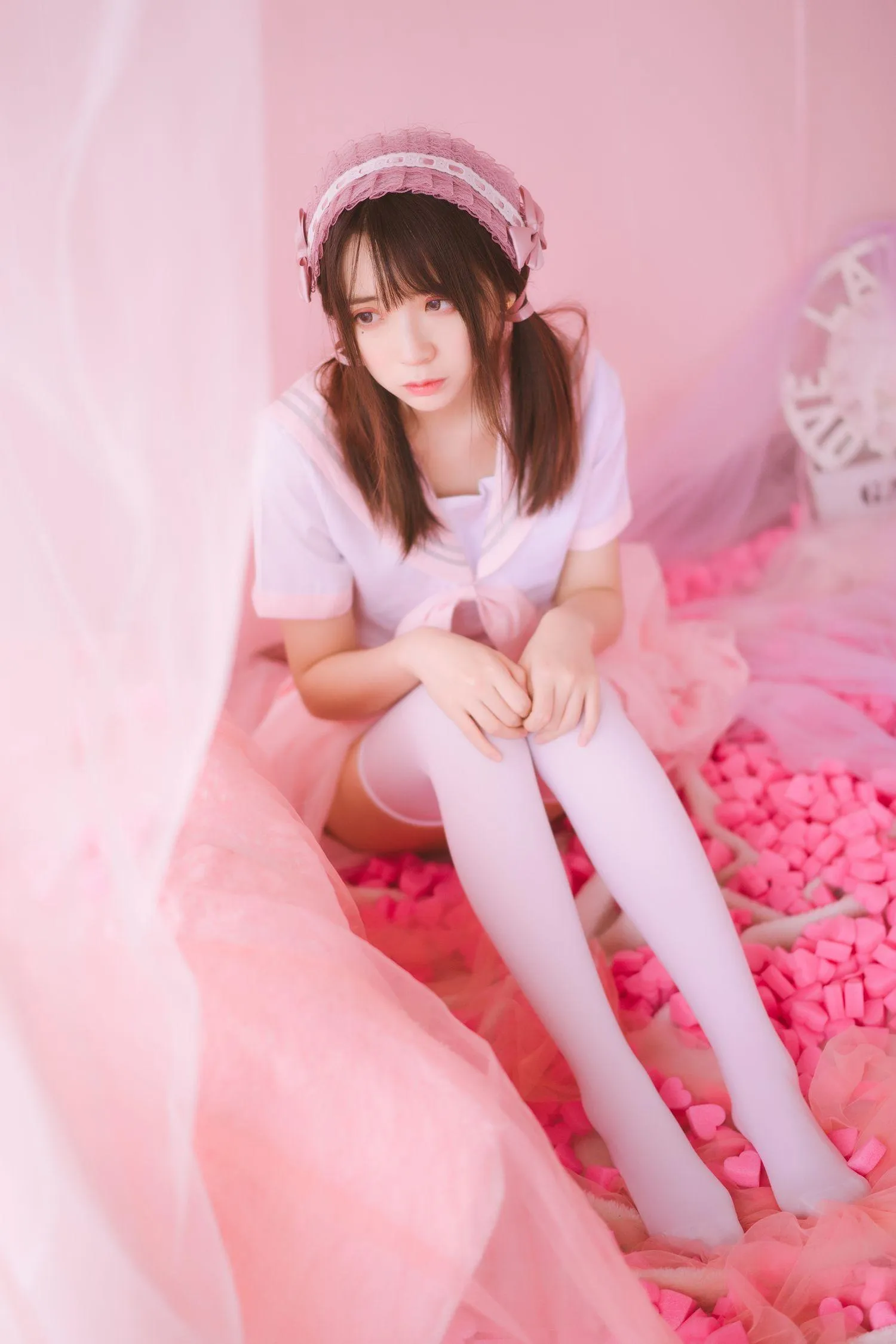 疯猫ss – NO.08 丝袜狂想曲（4套）-03.粉-54P-623M [54P]插图9