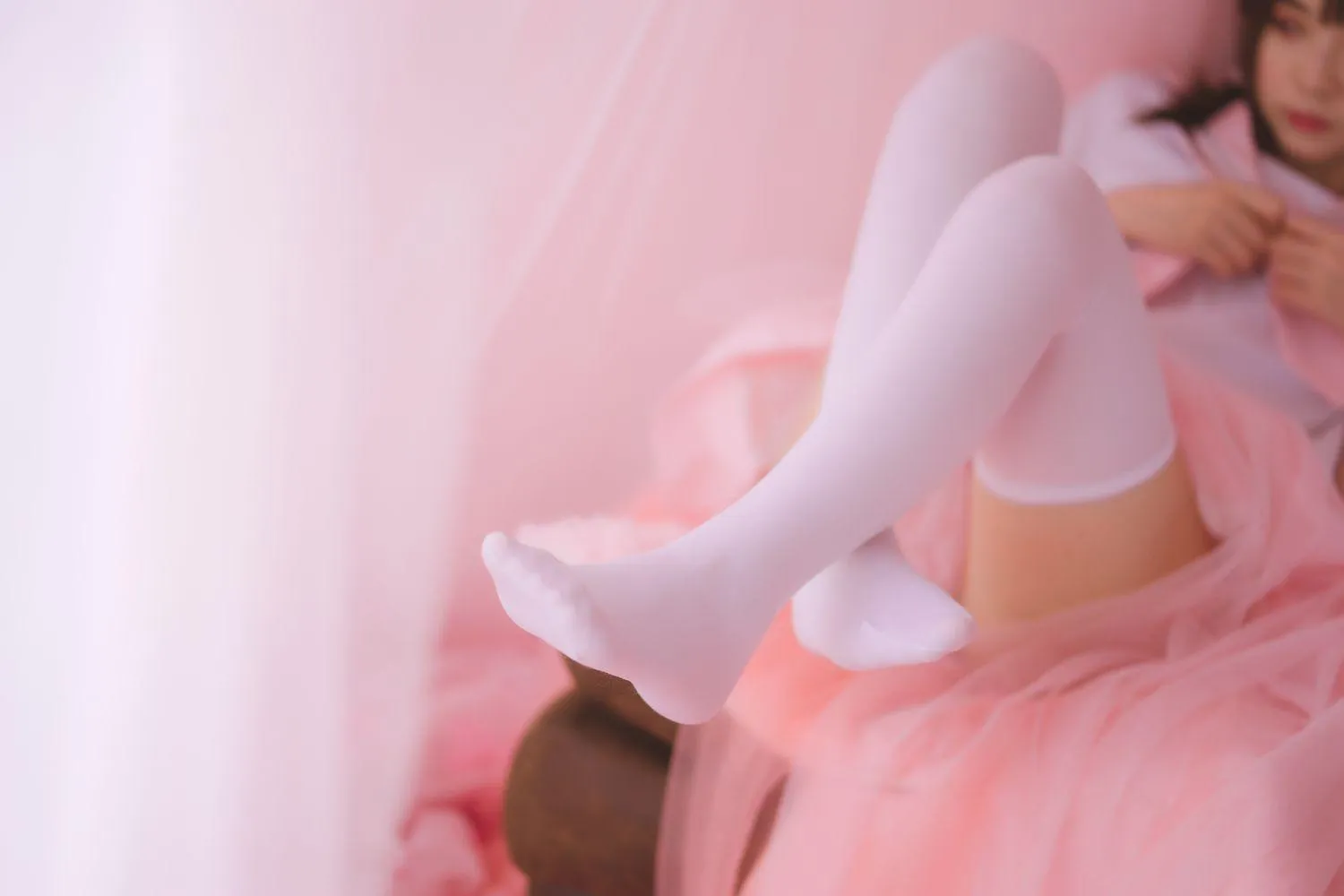 疯猫ss – NO.08 丝袜狂想曲（4套）-03.粉-54P-623M [54P]插图4