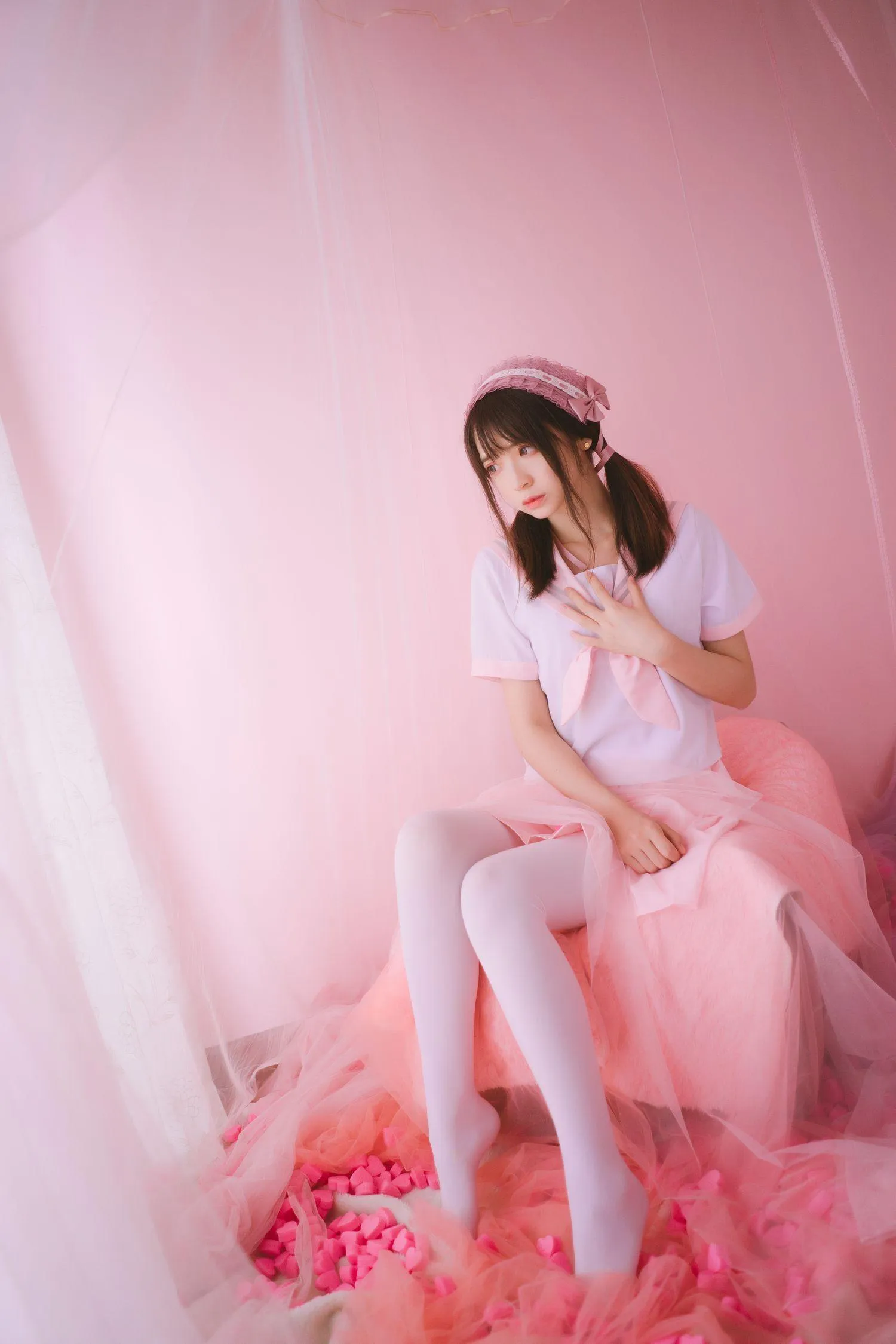疯猫ss – NO.08 丝袜狂想曲（4套）-03.粉-54P-623M [54P]插图8