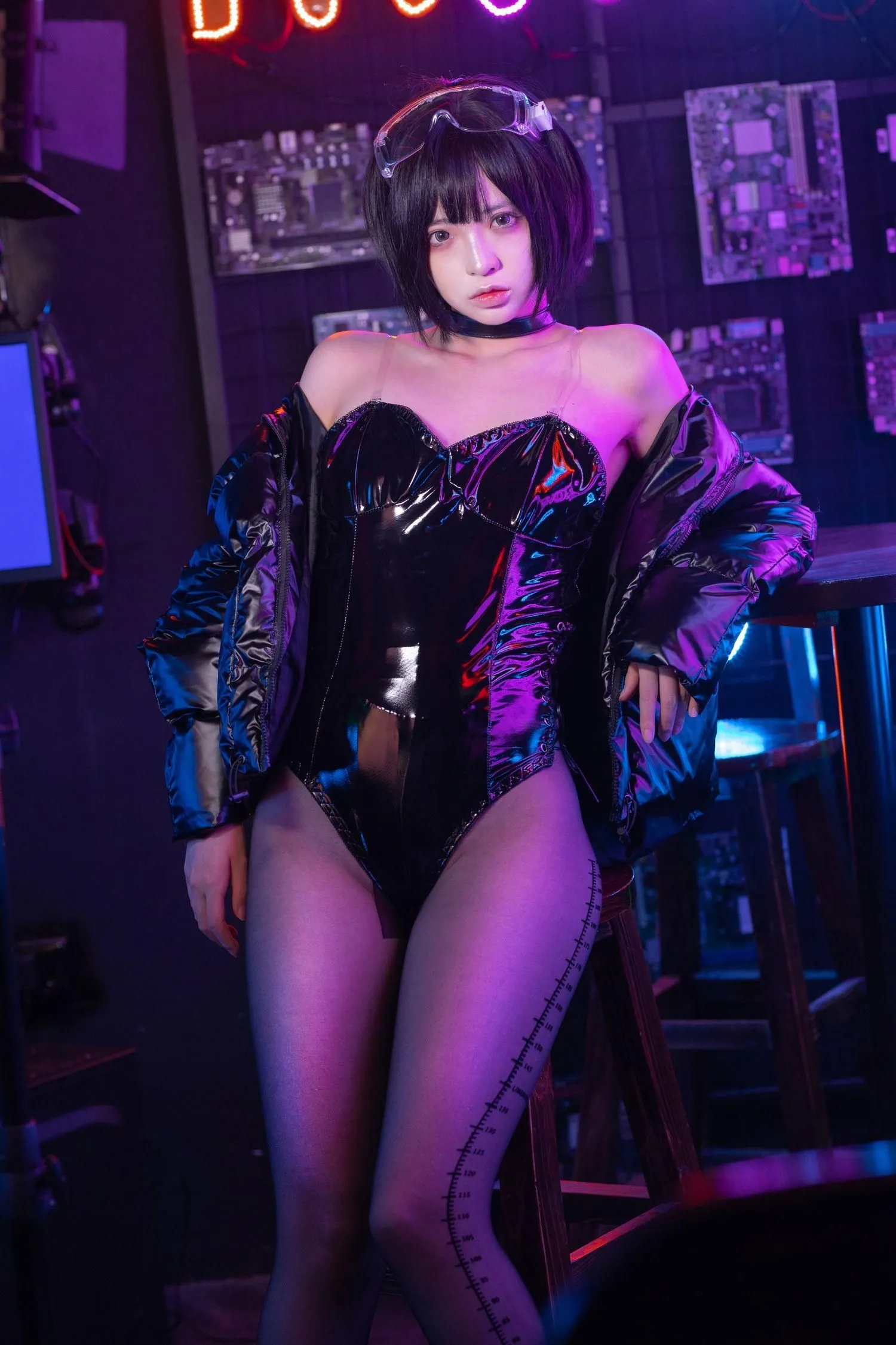 疯猫ss – NO.111 赛博少女 [40P]插图5