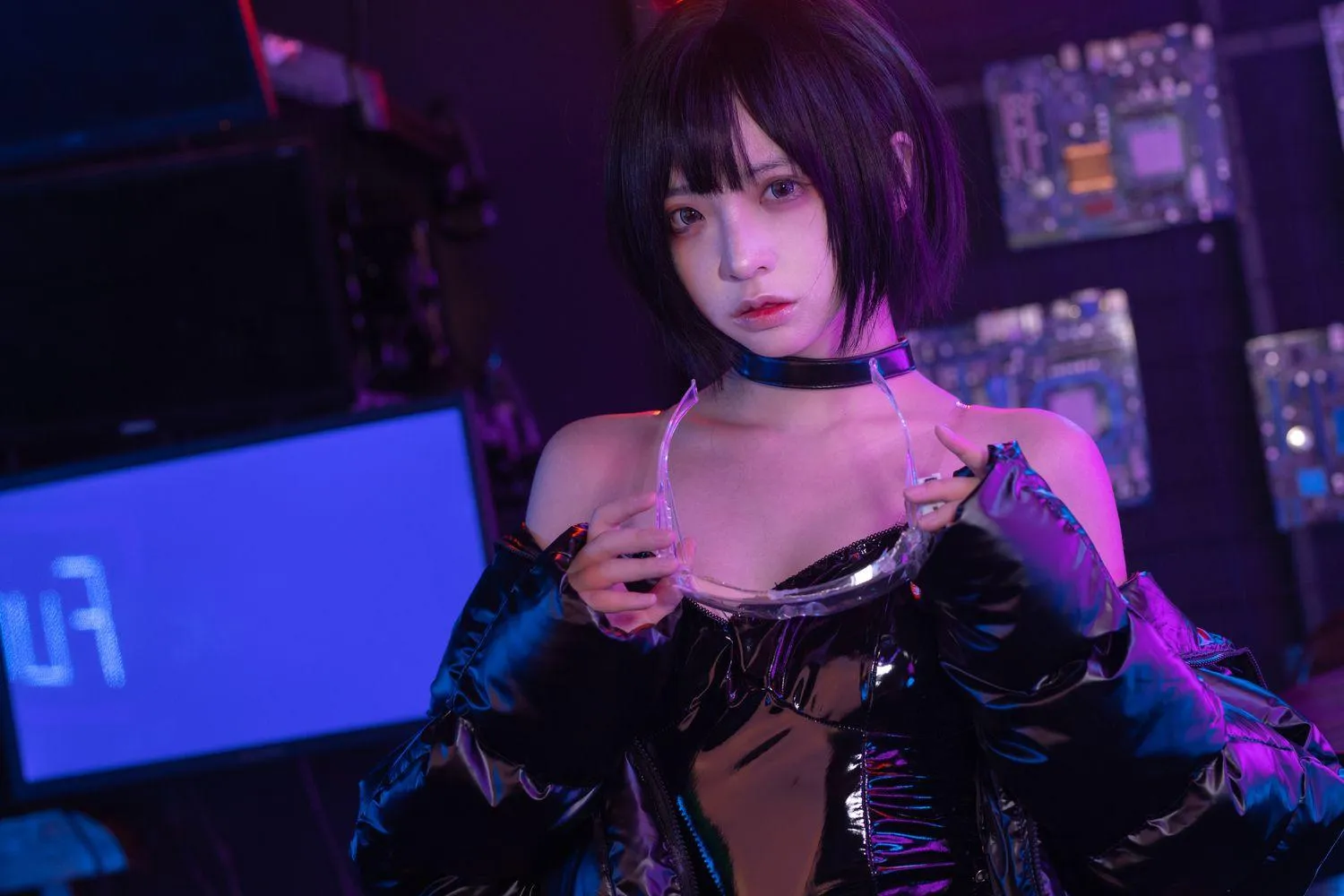 疯猫ss – NO.111 赛博少女 [40P]插图3