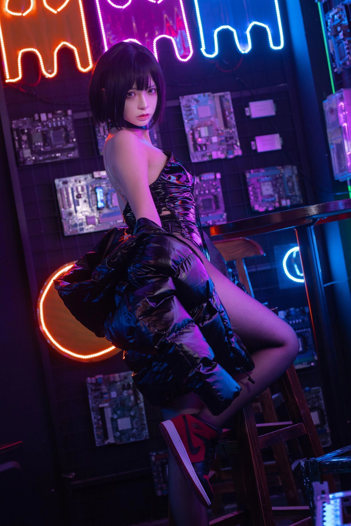 疯猫ss – NO.111 赛博少女 [40P]插图9