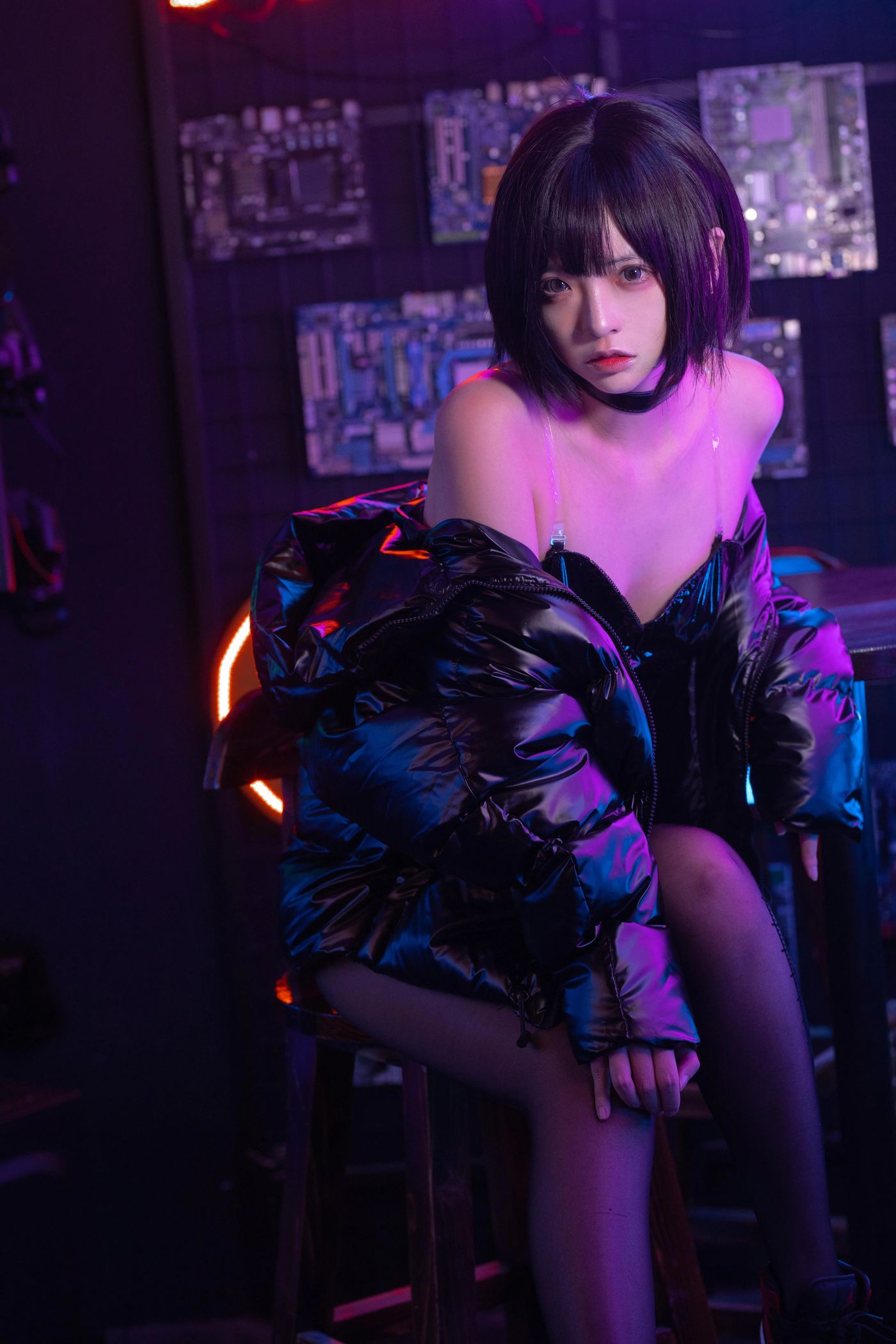 疯猫ss – NO.111 赛博少女 [40P]插图2