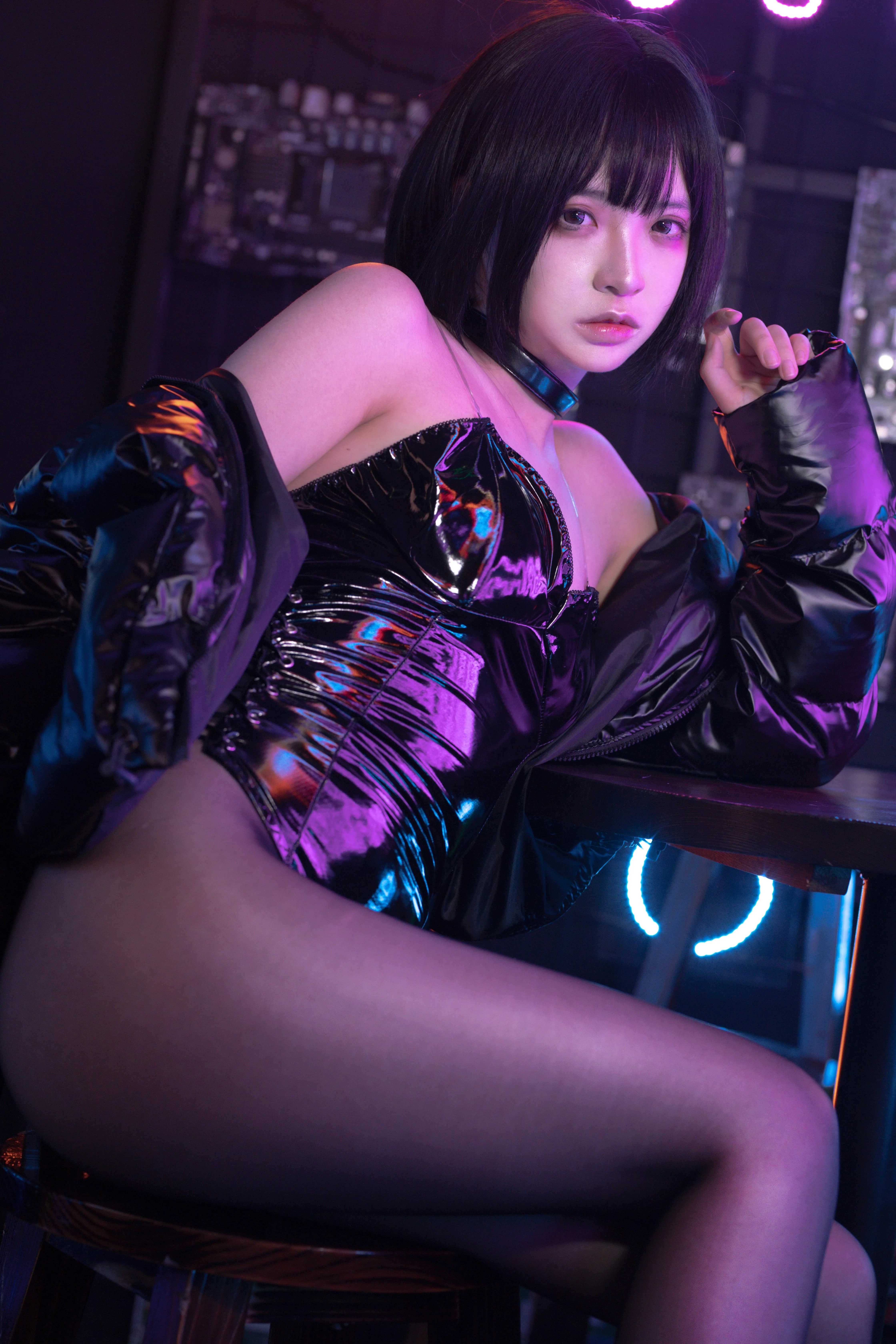 疯猫ss – NO.111 赛博少女 [40P]插图4