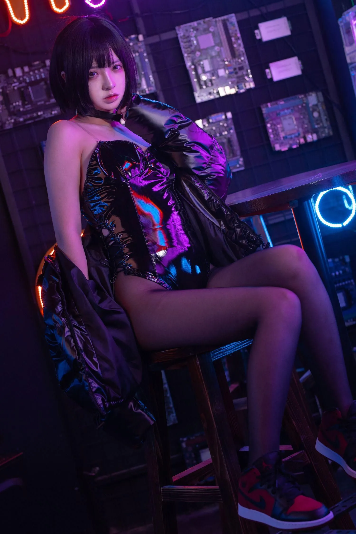 疯猫ss – NO.111 赛博少女 [40P]插图6