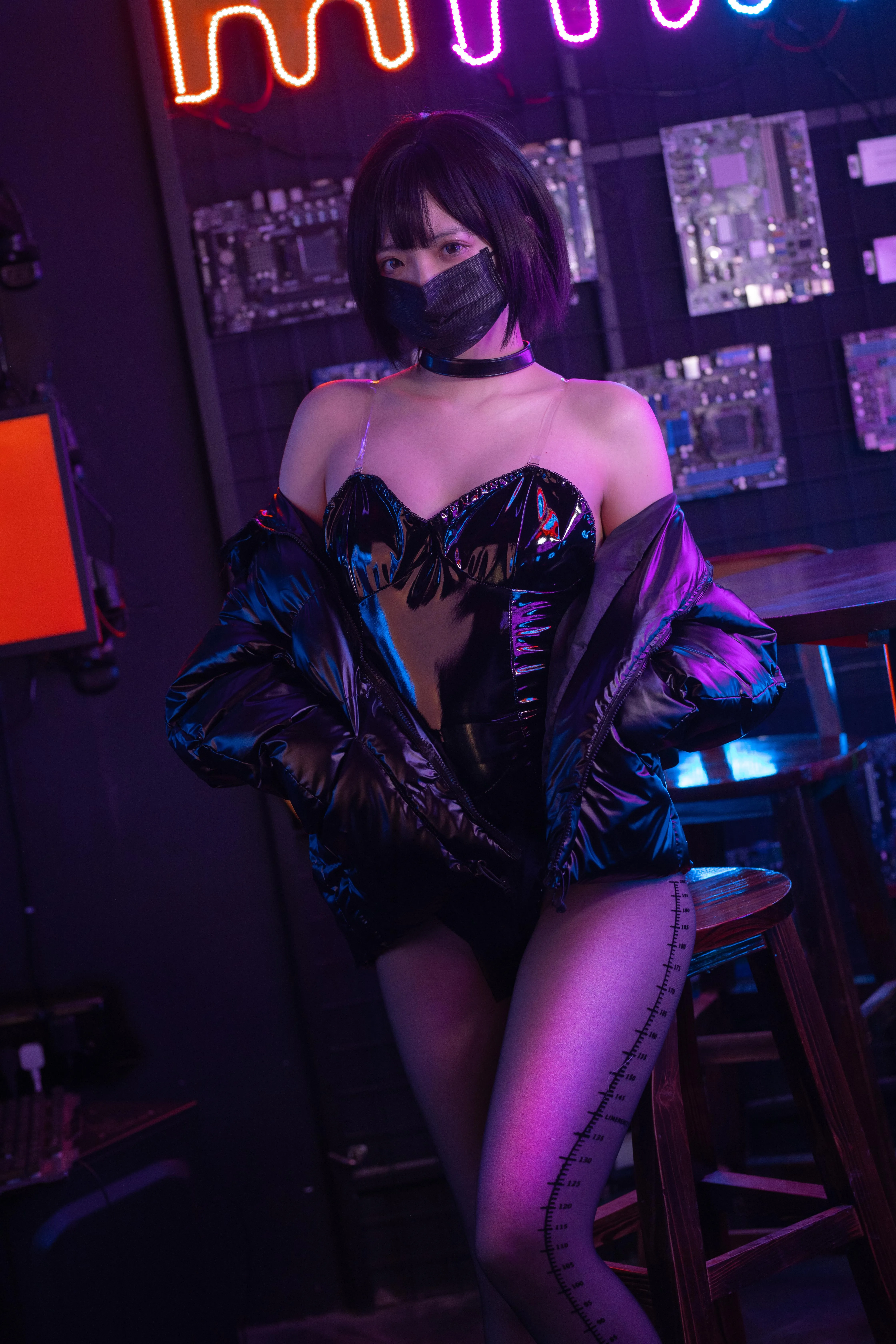 疯猫ss – NO.111 赛博少女 [40P]插图7