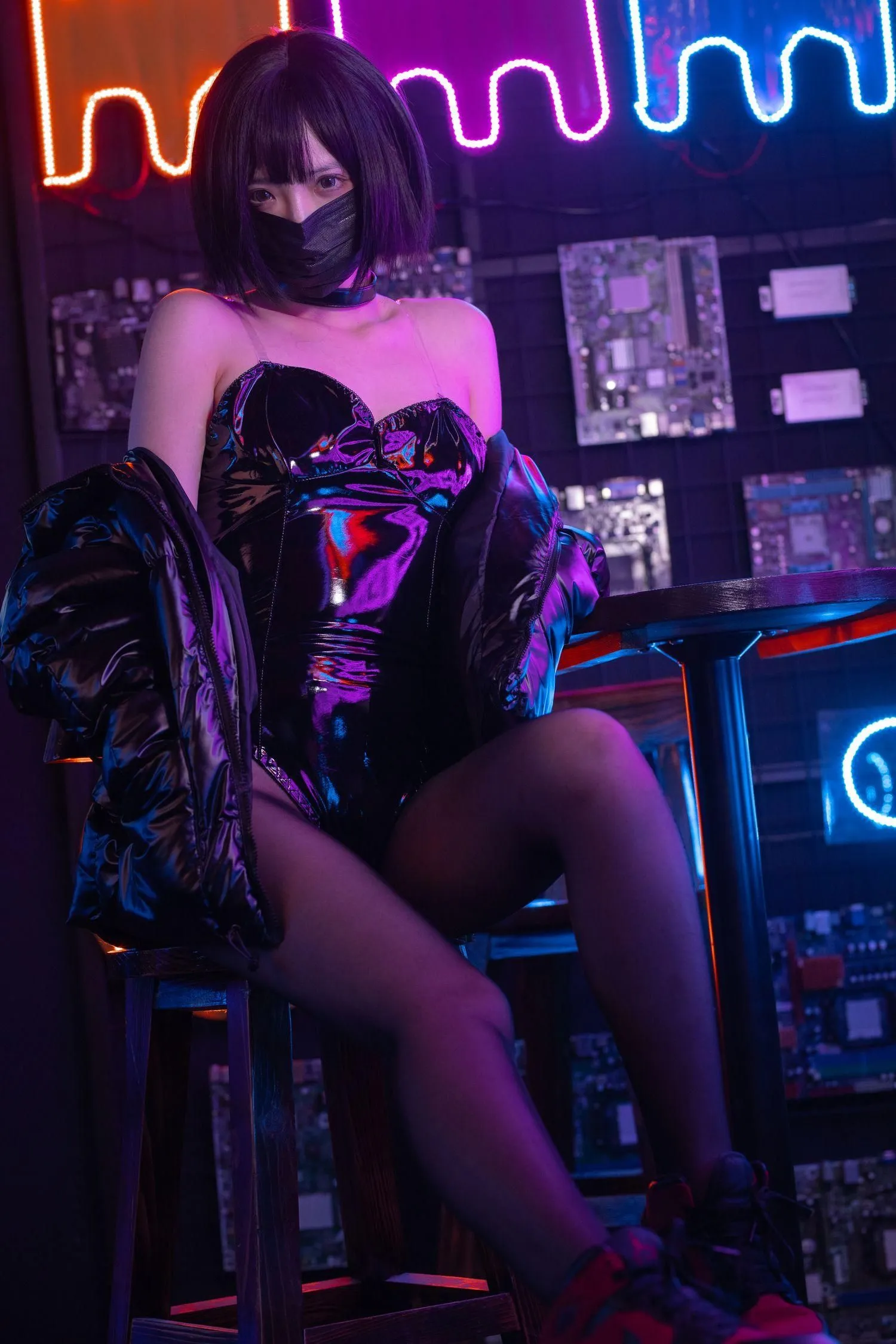 疯猫ss – NO.111 赛博少女 [40P]插图1