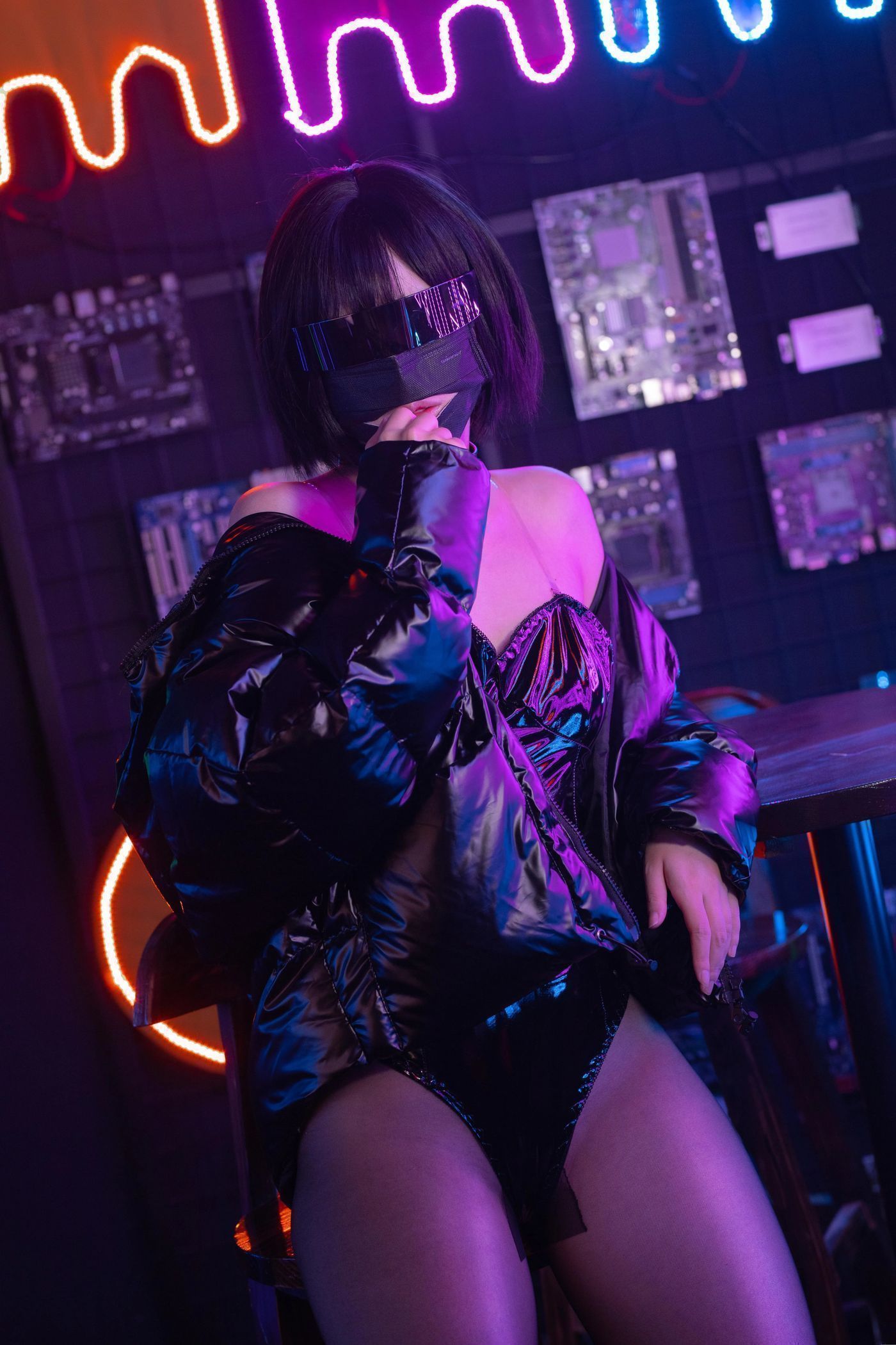 疯猫ss – NO.111 赛博少女 [40P]插图3