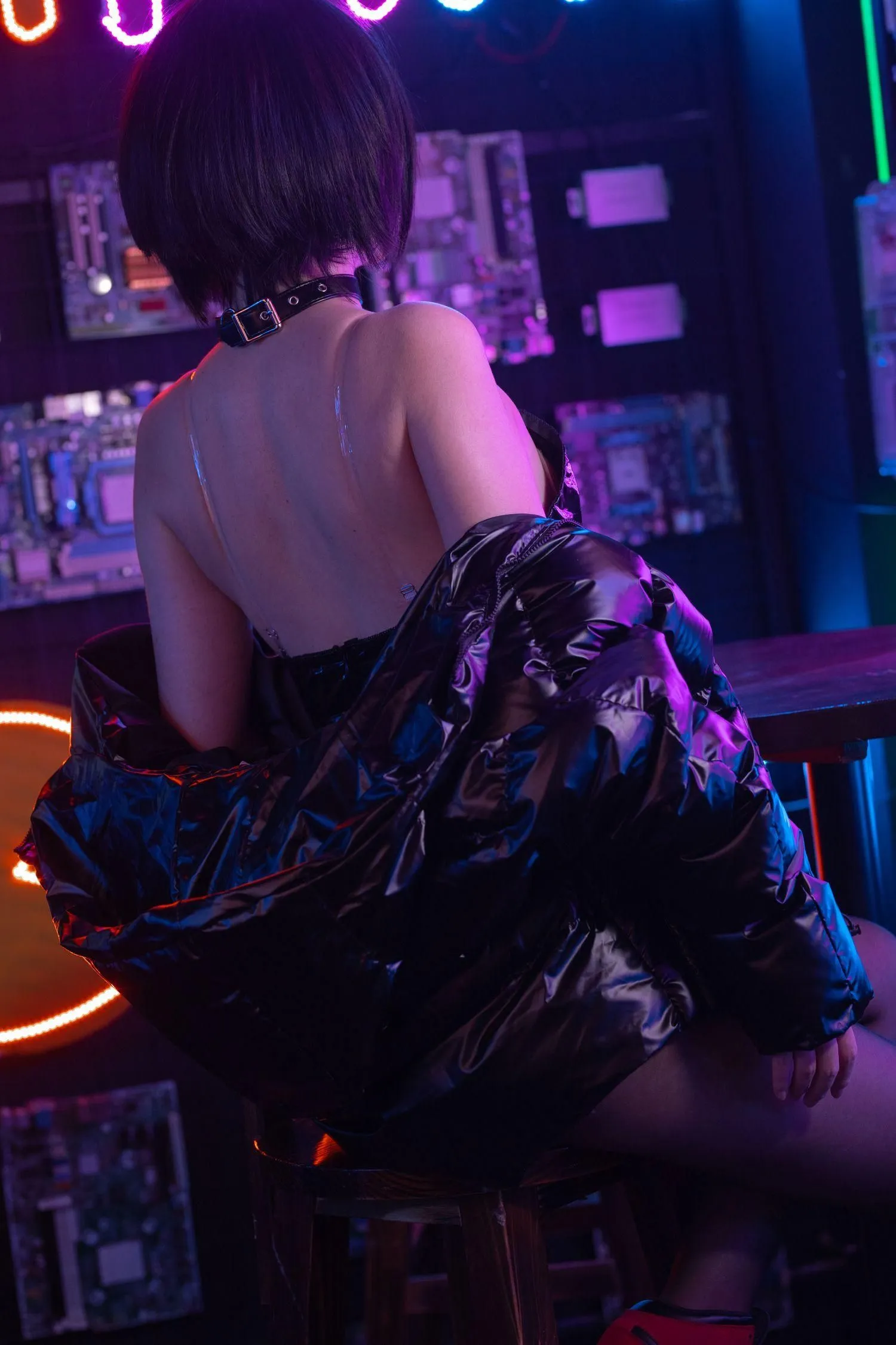 疯猫ss – NO.111 赛博少女 [40P]插图8