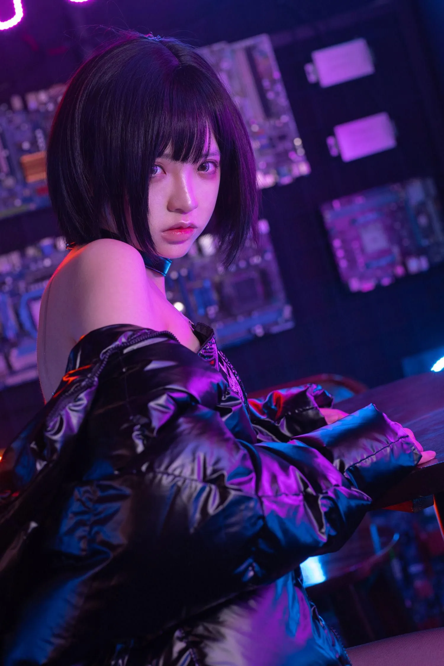 疯猫ss – NO.111 赛博少女 [40P]插图9
