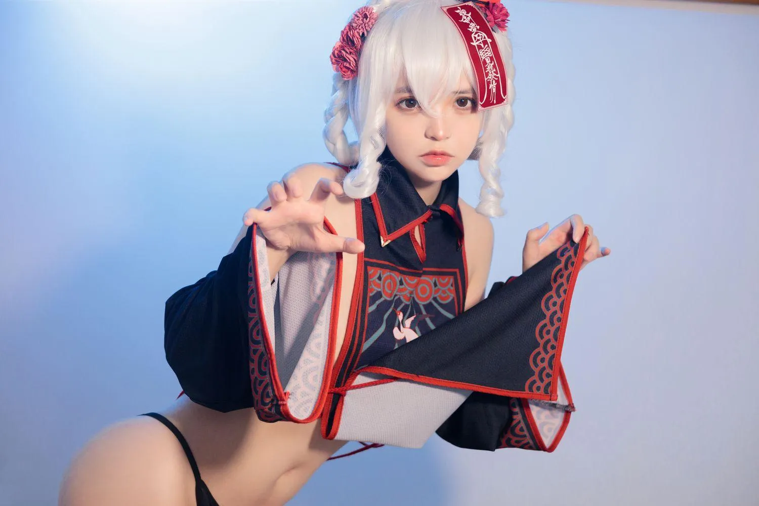 疯猫ss – NO.112 2022夏日限定A本 小僵尸 [20P]插图5