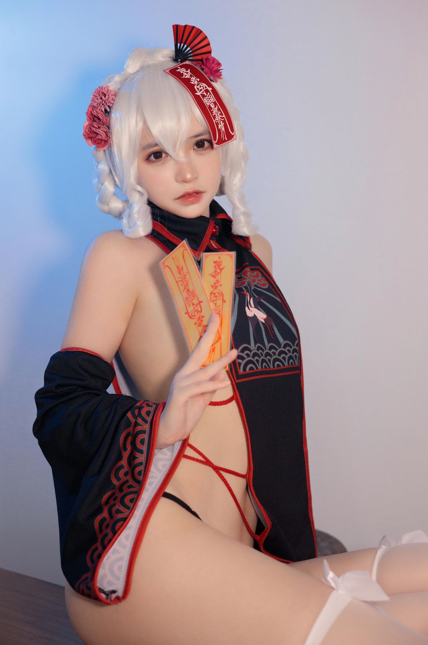疯猫ss – NO.112 2022夏日限定A本 小僵尸 [20P]插图9