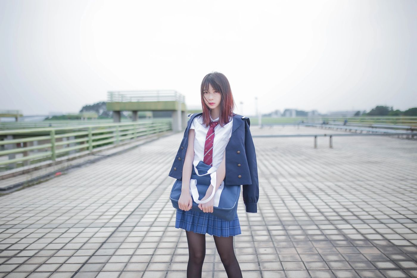 疯猫ss – NO.12 天台JK [30P]插图9