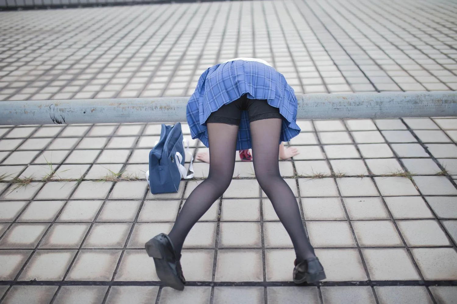 疯猫ss – NO.12 天台JK [30P]插图6