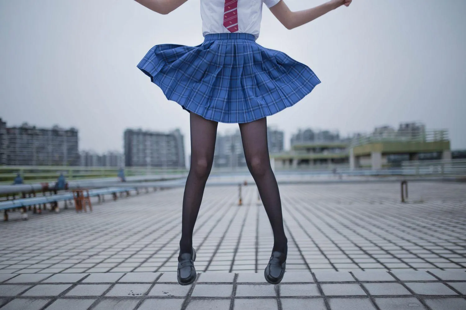 疯猫ss – NO.12 天台JK [30P]插图6