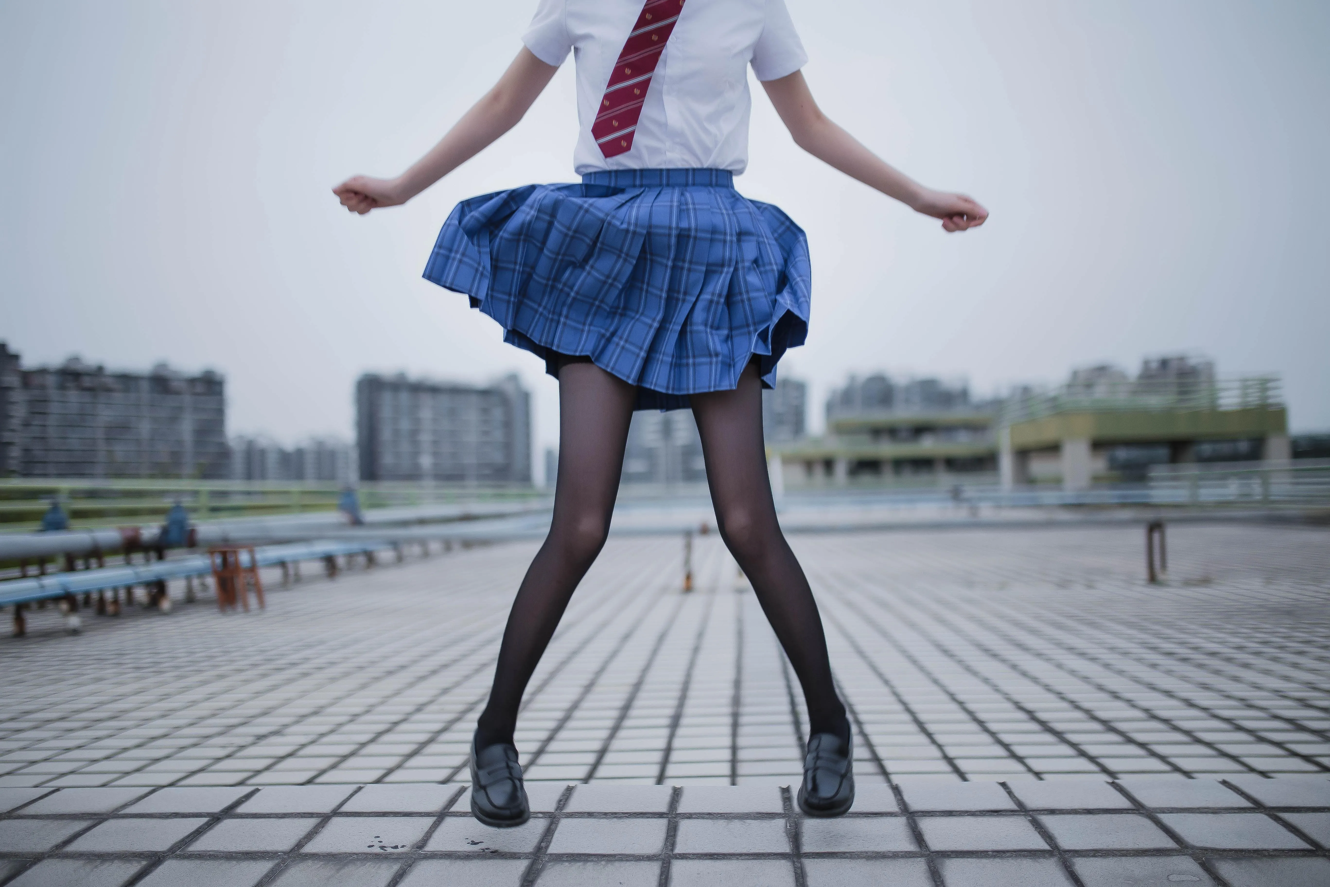 疯猫ss – NO.12 天台JK [30P]插图7