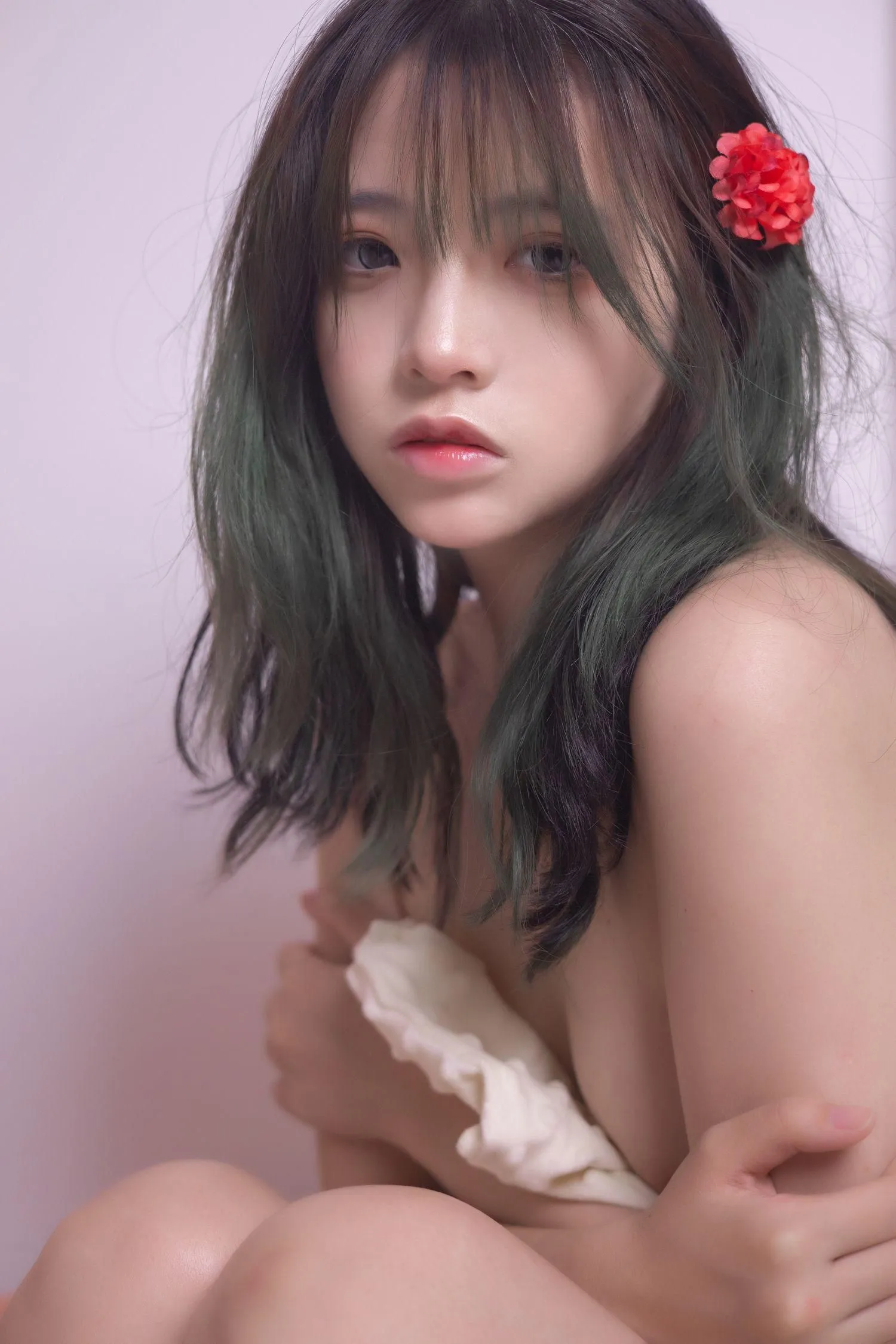 疯猫ss – NO.120 2022夏日限定A本 毛毯 [20P]插图7