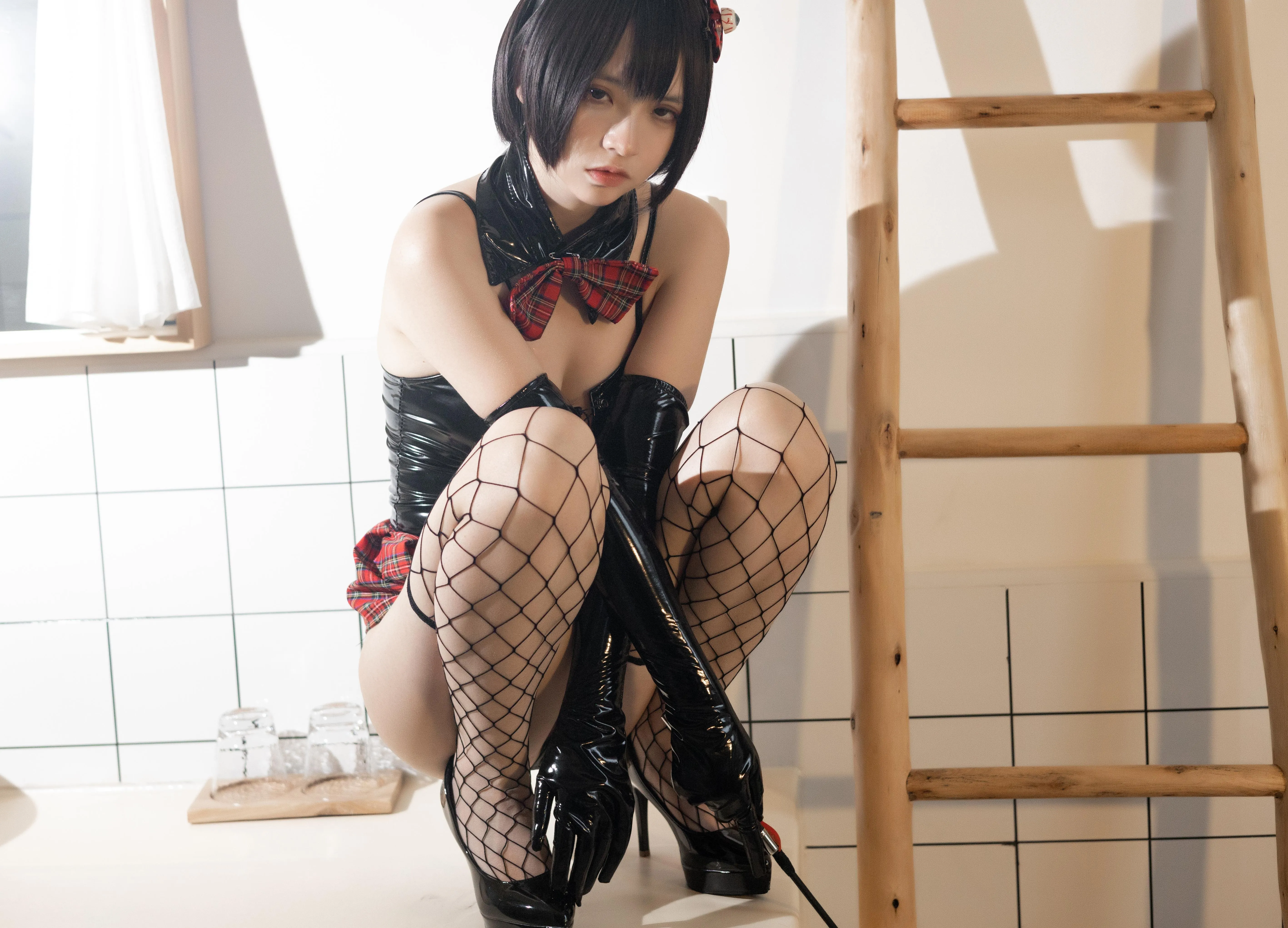 疯猫ss – NO.121 2022夏日限定A本 兔女郎 [20P]插图7