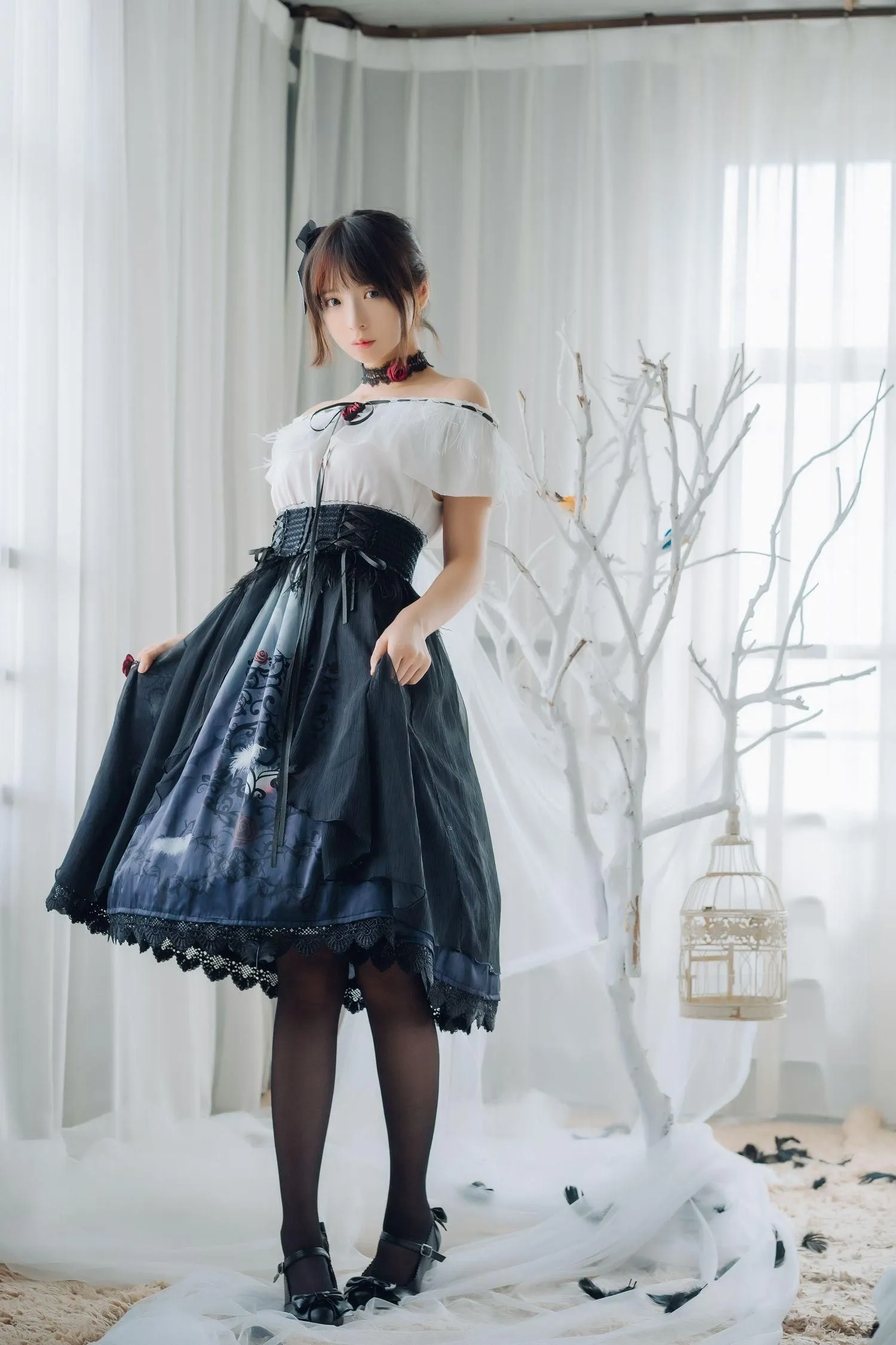 疯猫ss – NO.13 小裙子 [22P]插图5