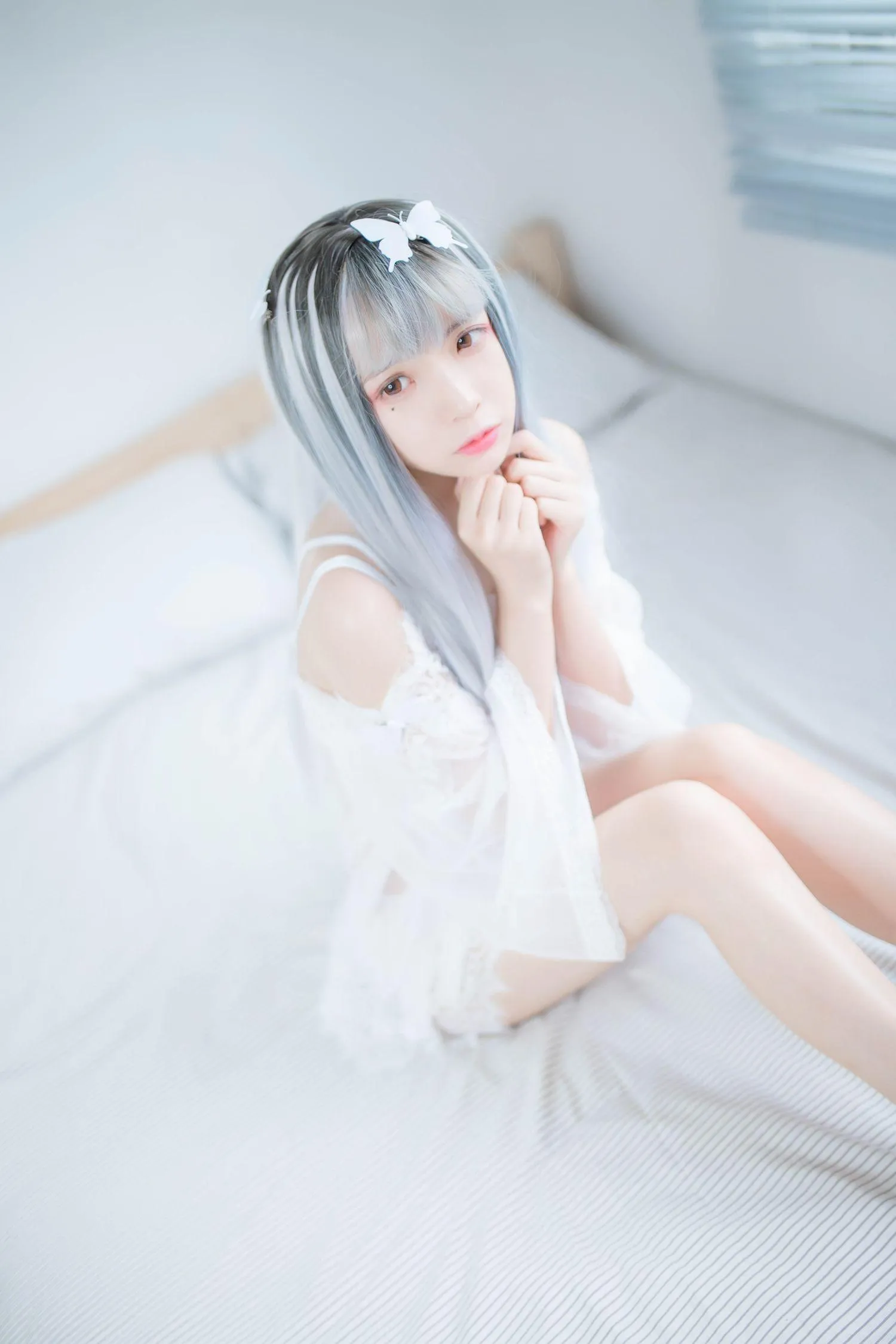 疯猫ss – NO.32 白纱 [33P]插图5