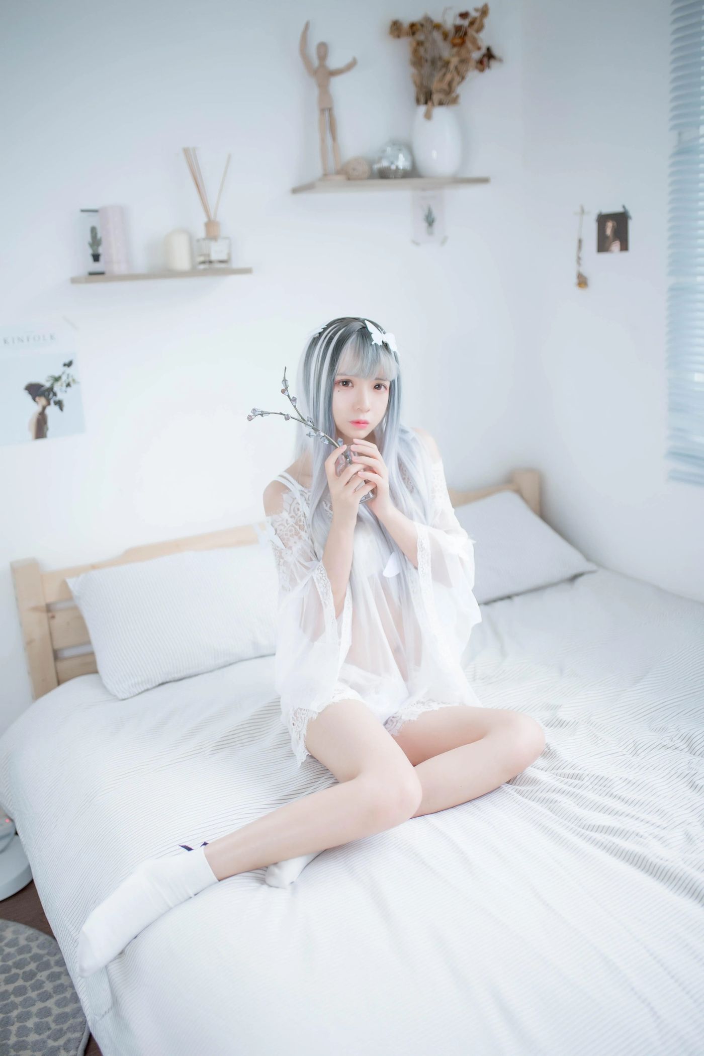 疯猫ss – NO.32 白纱 [33P]插图7