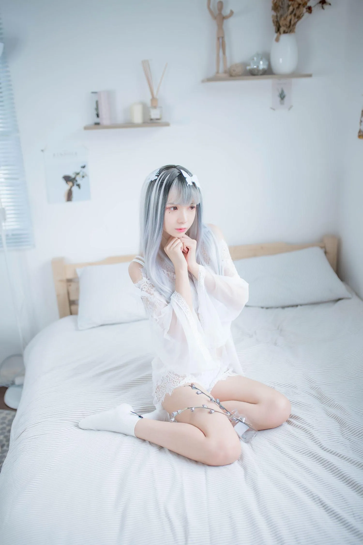 疯猫ss – NO.32 白纱 [33P]插图8