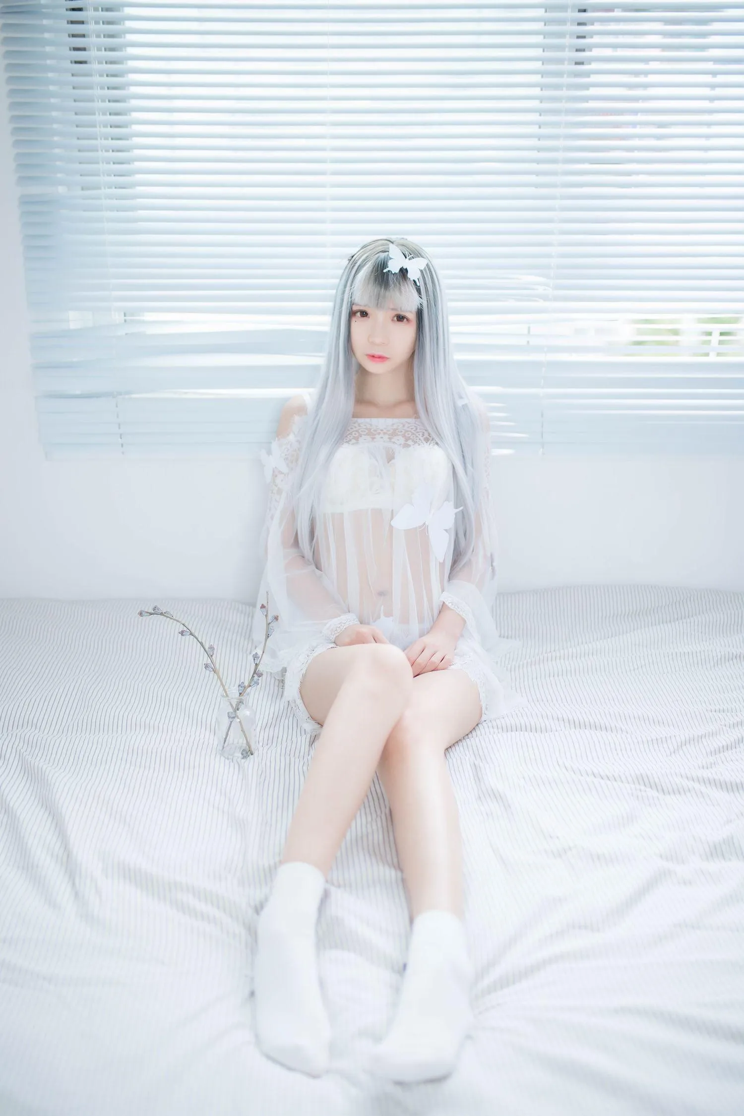 疯猫ss – NO.32 白纱 [33P]插图9