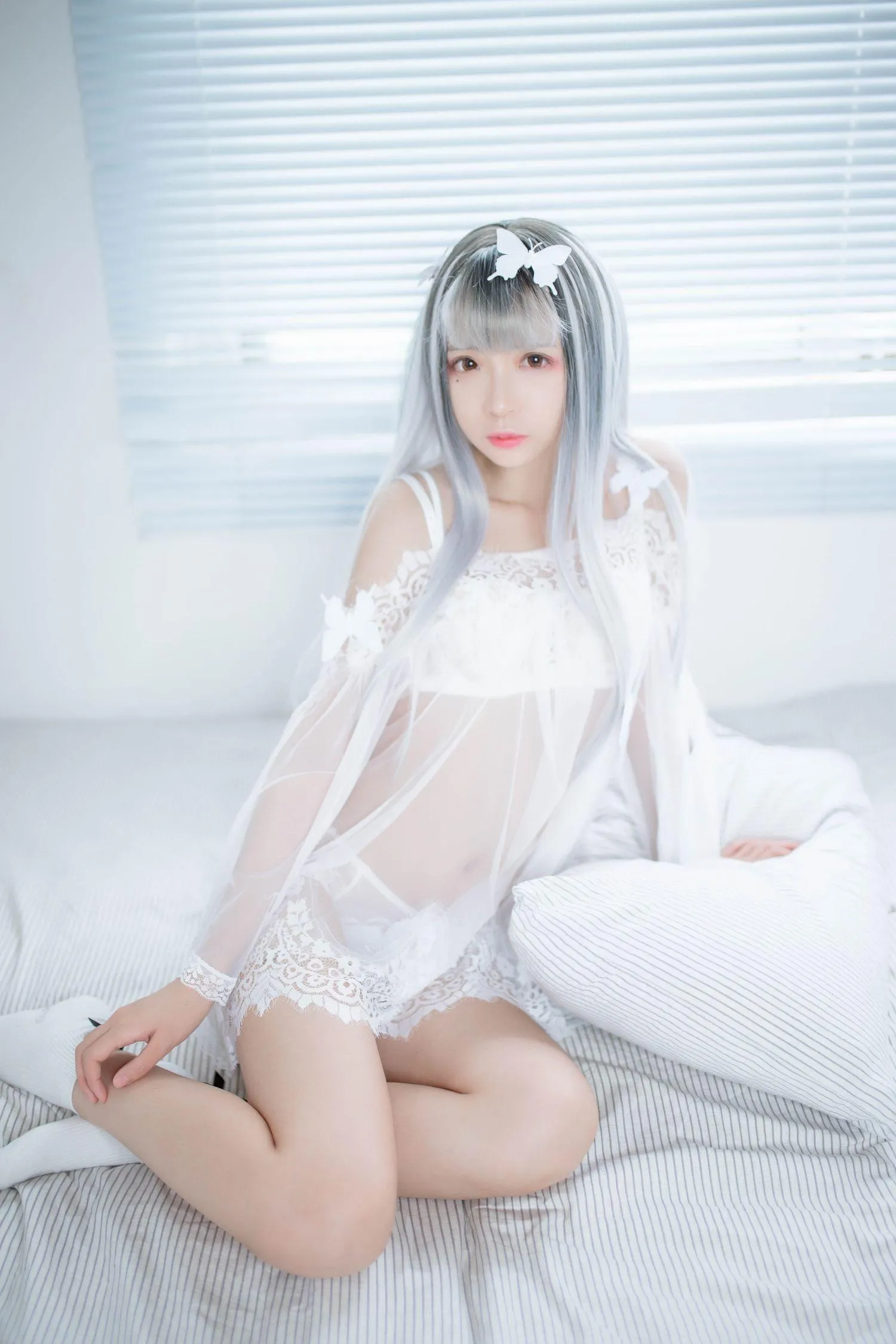 疯猫ss – NO.32 白纱 [33P]插图3