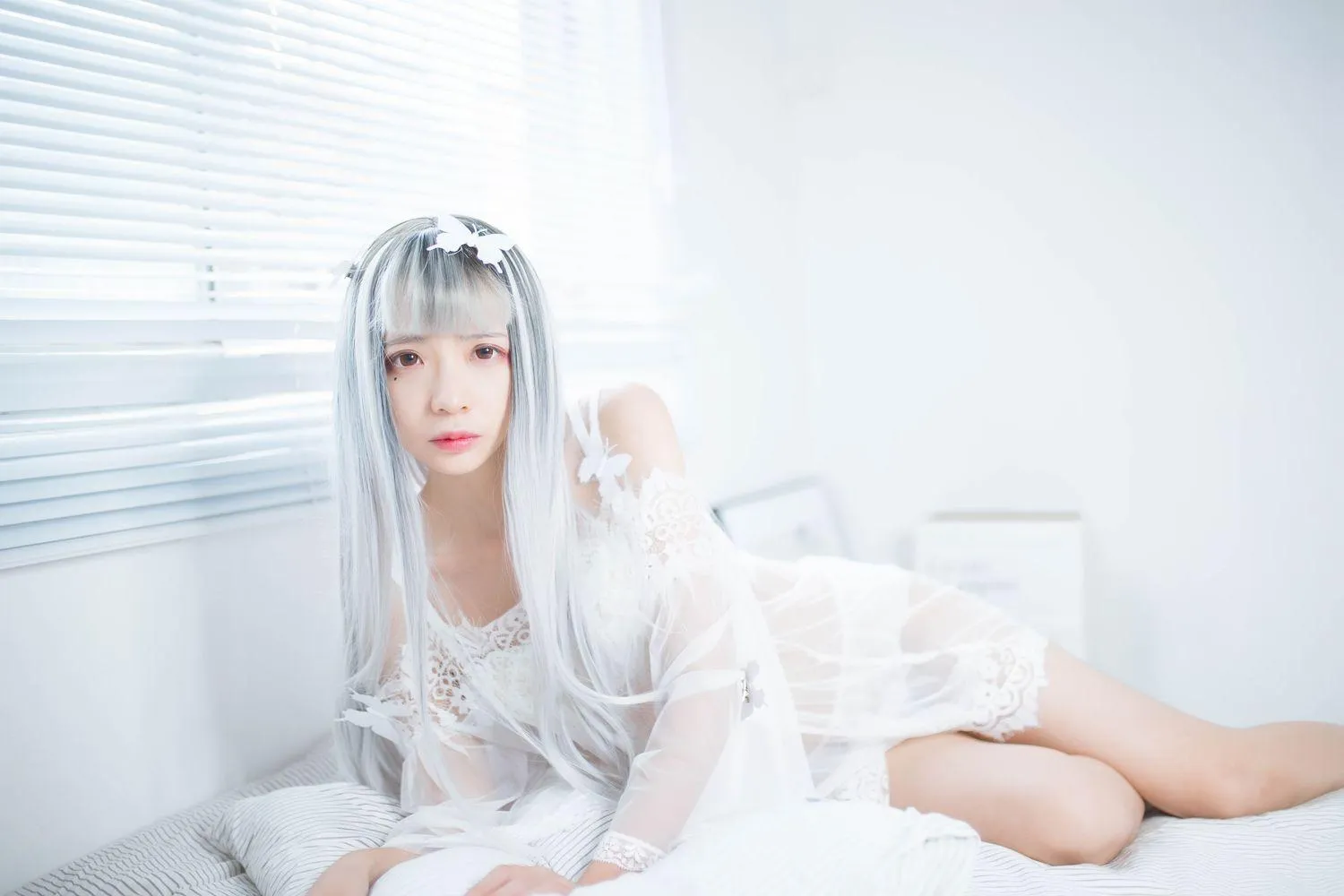 疯猫ss – NO.32 白纱 [33P]插图7