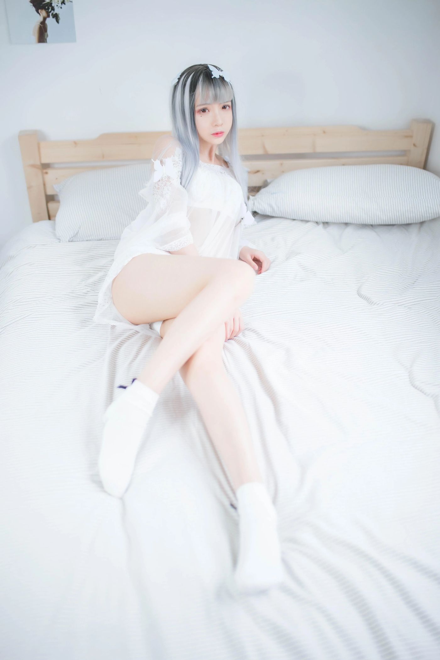 疯猫ss – NO.32 白纱 [33P]插图