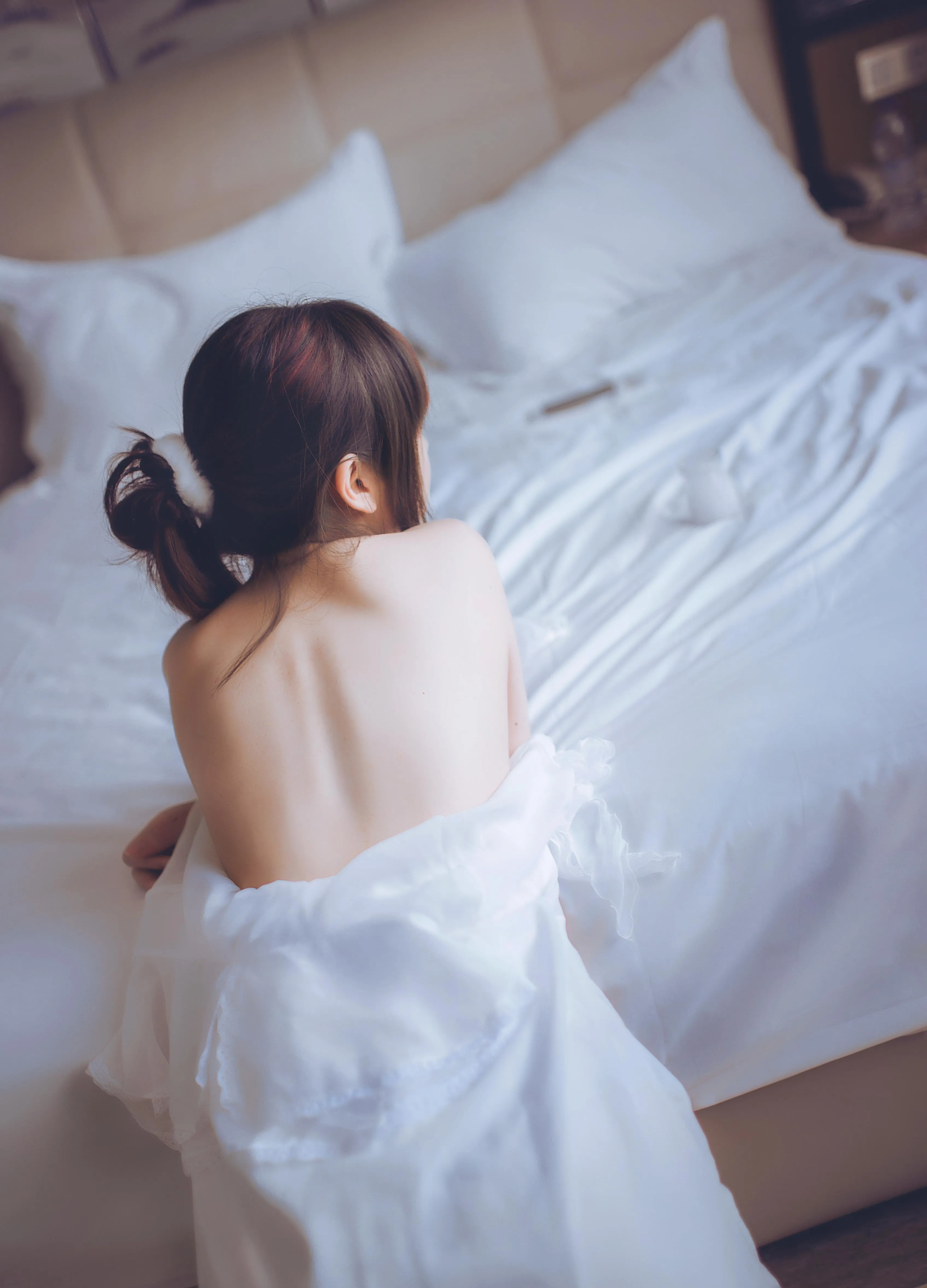 疯猫ss – NO.33 白色睡衣 [24P]插图3