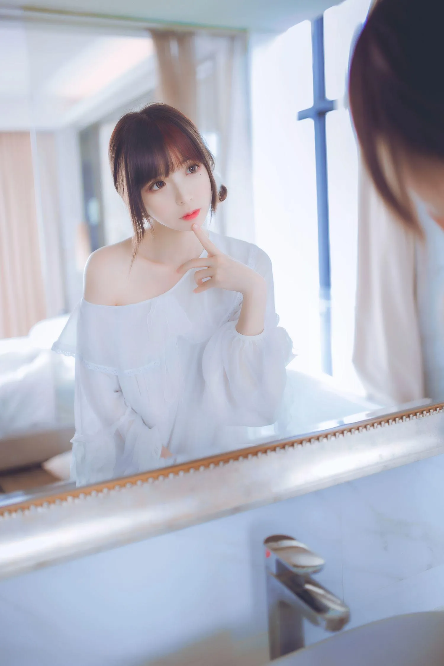 疯猫ss – NO.33 白色睡衣 [24P]插图3