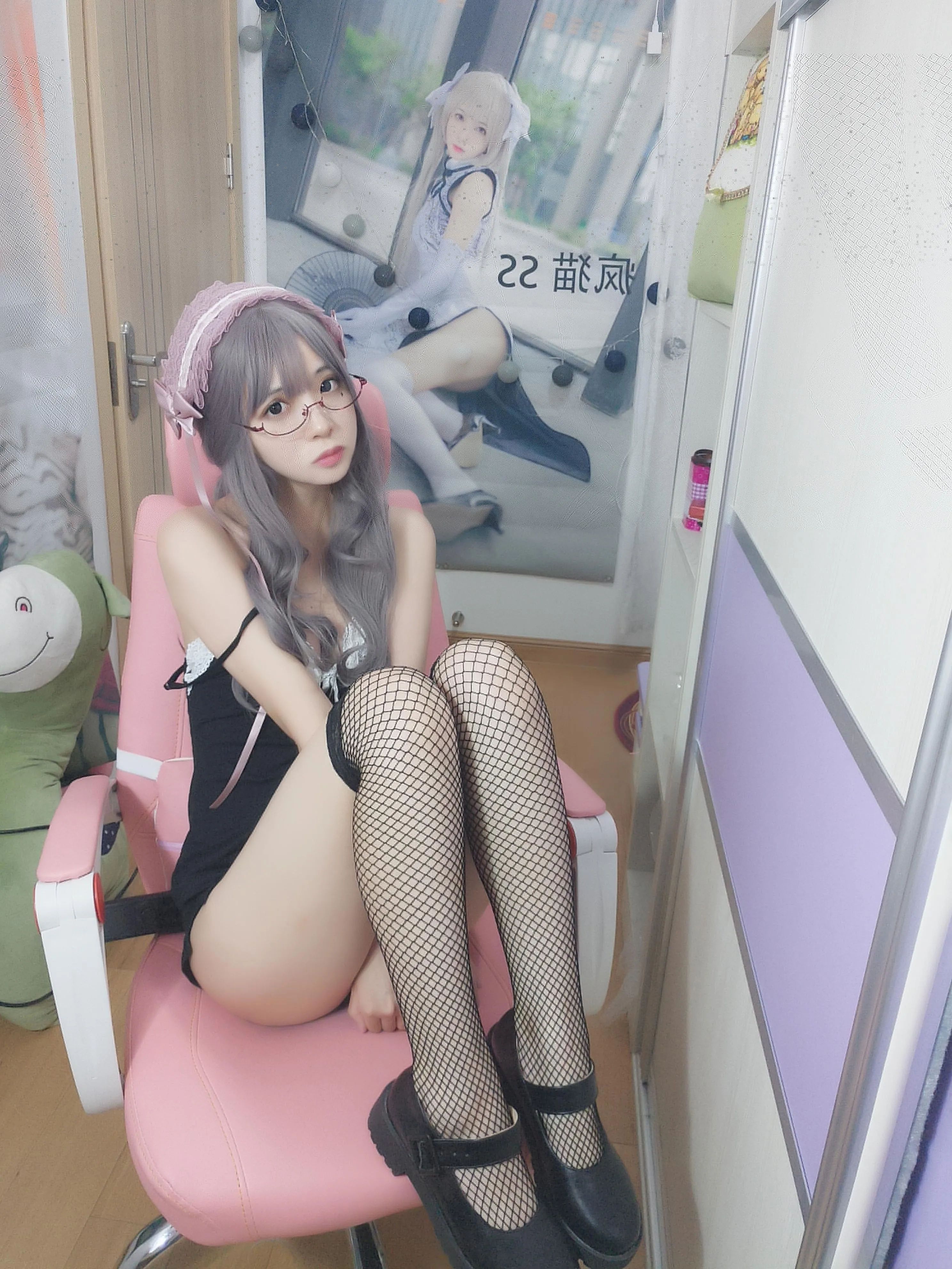 疯猫ss – NO.35 直播自拍 [40P]插图7