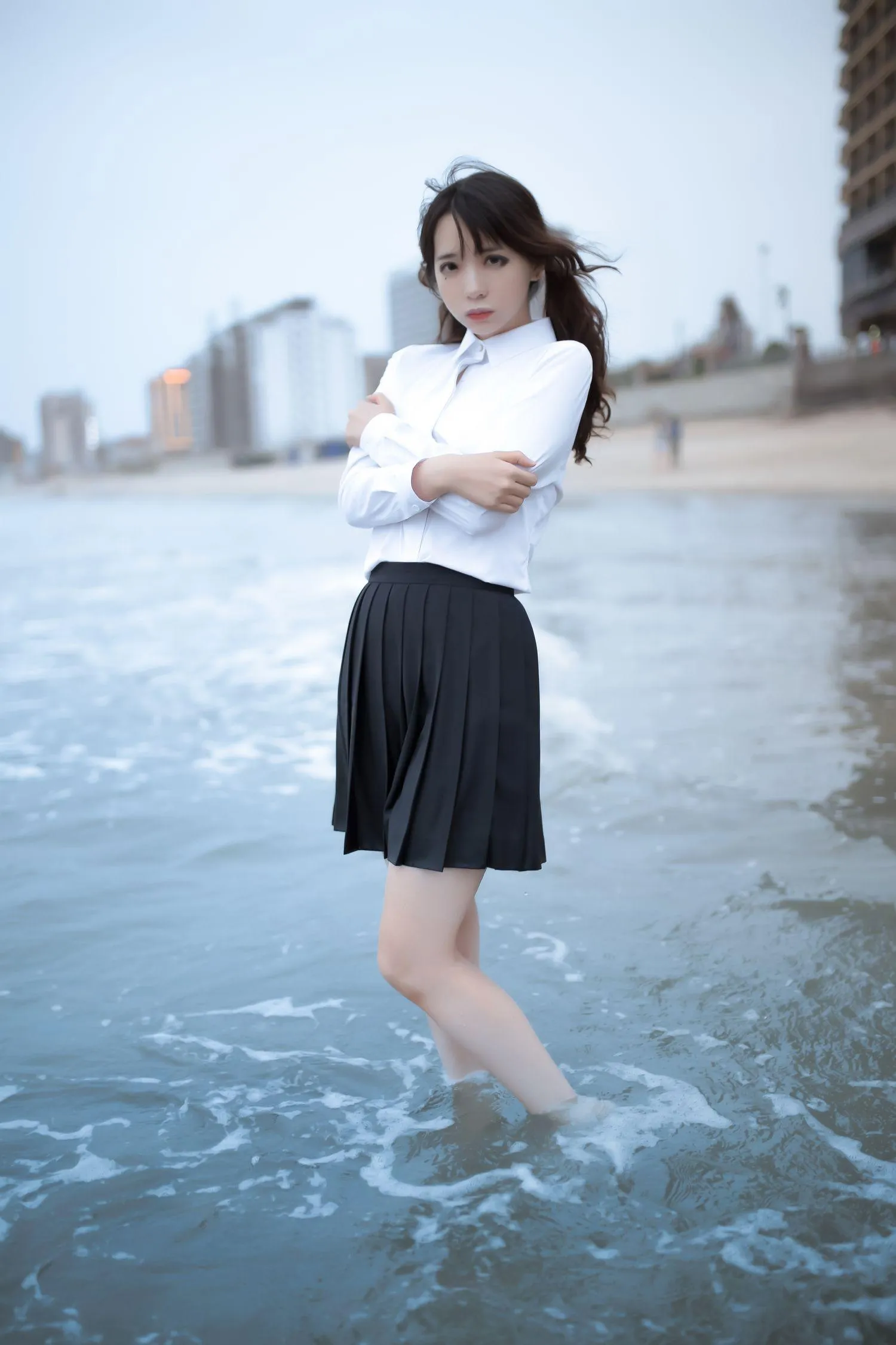 疯猫ss – NO.36 眠海歌（3套）-海，蓝 [28P]插图9